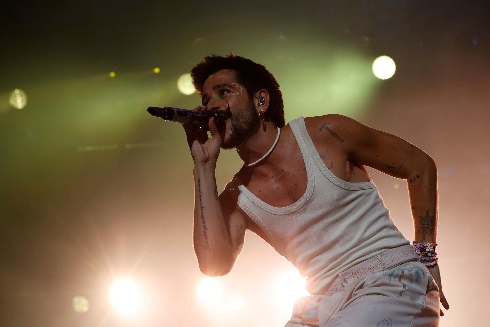 Camilo, durante su actuación en Concert Music Festival
