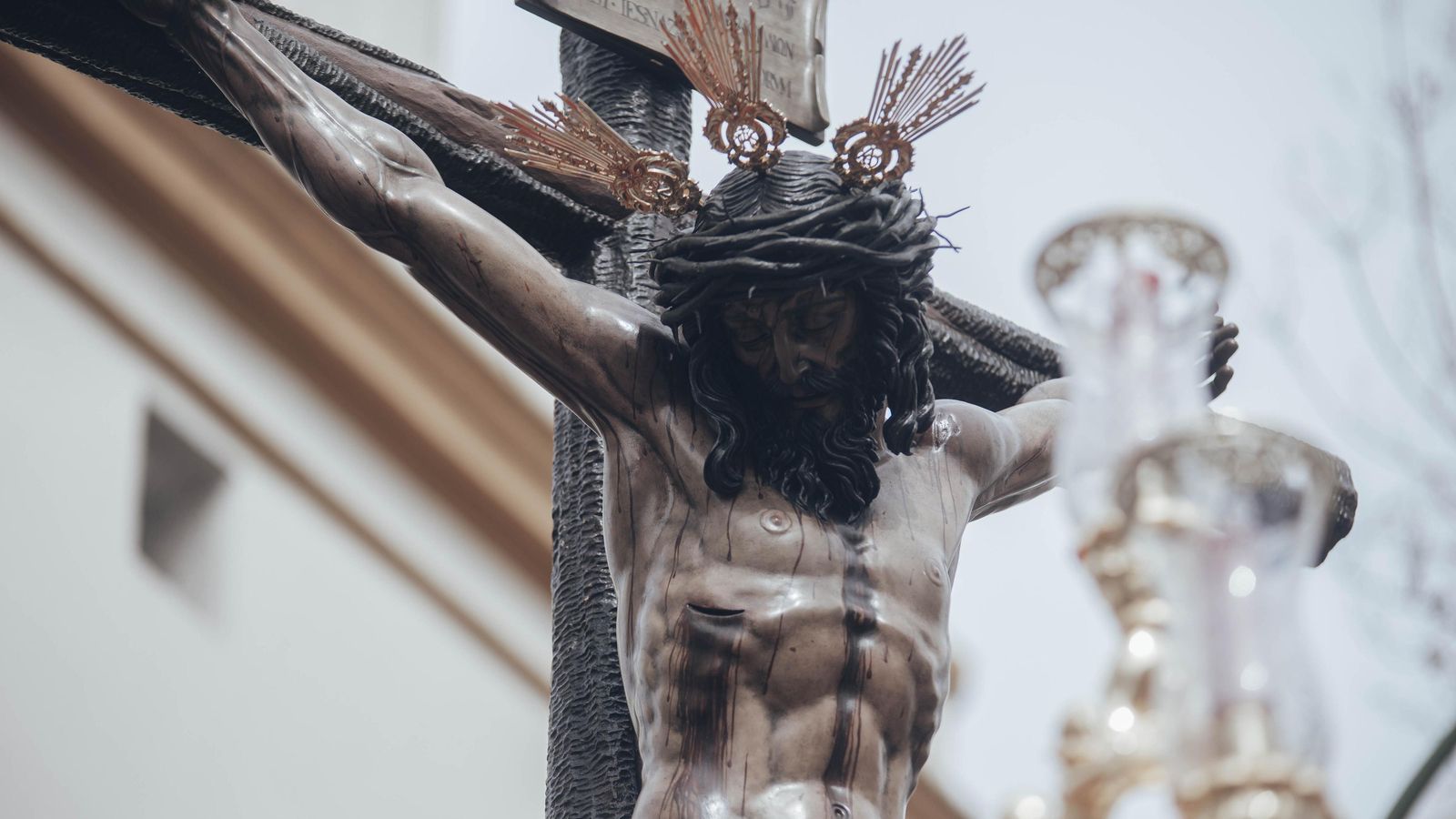 Una imagen de la Hermandad de San Benito en la Semana Santa de Sevilla 2023