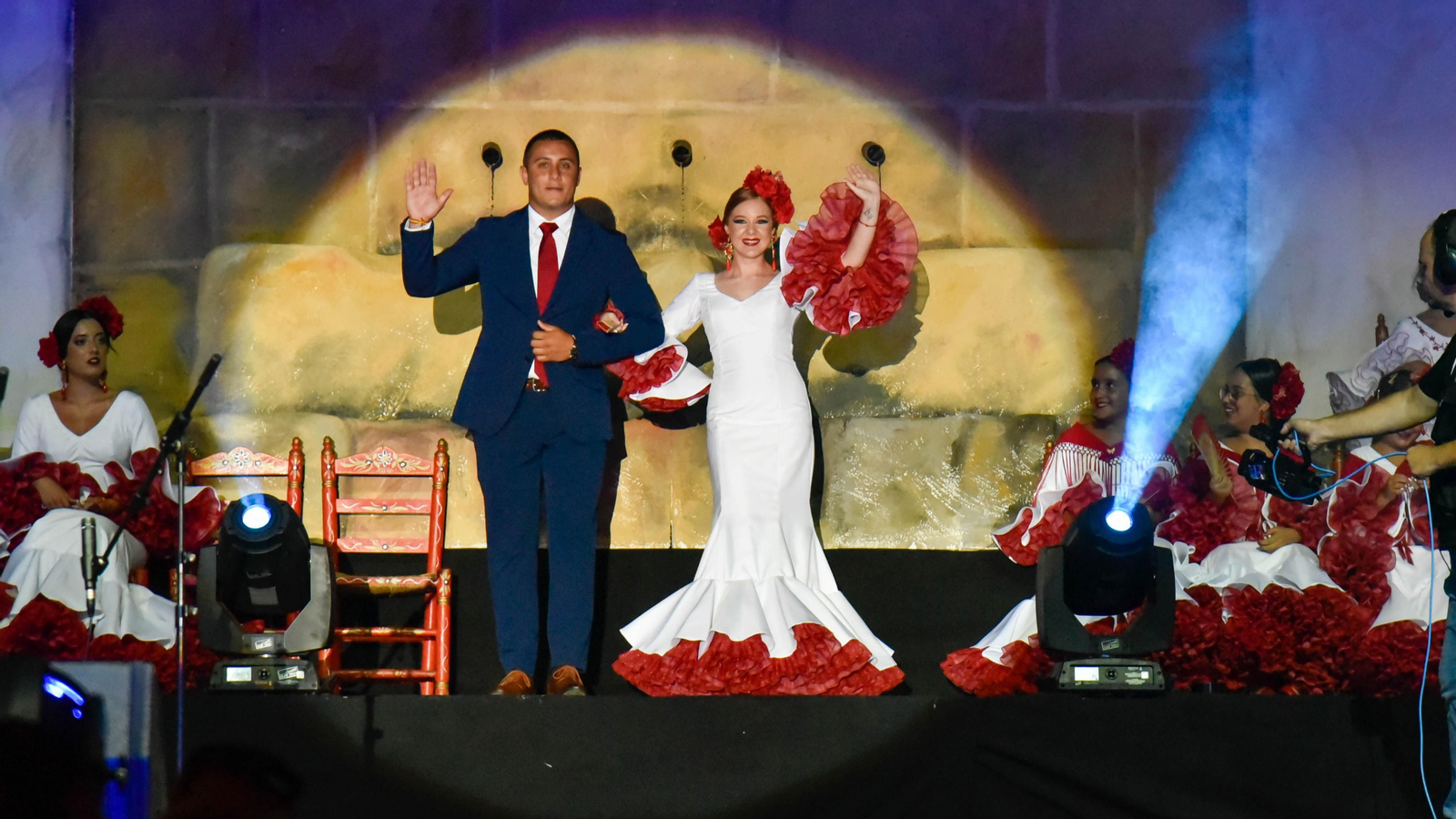 Fotos de la coronación de la Feria Real de San Roque 2022