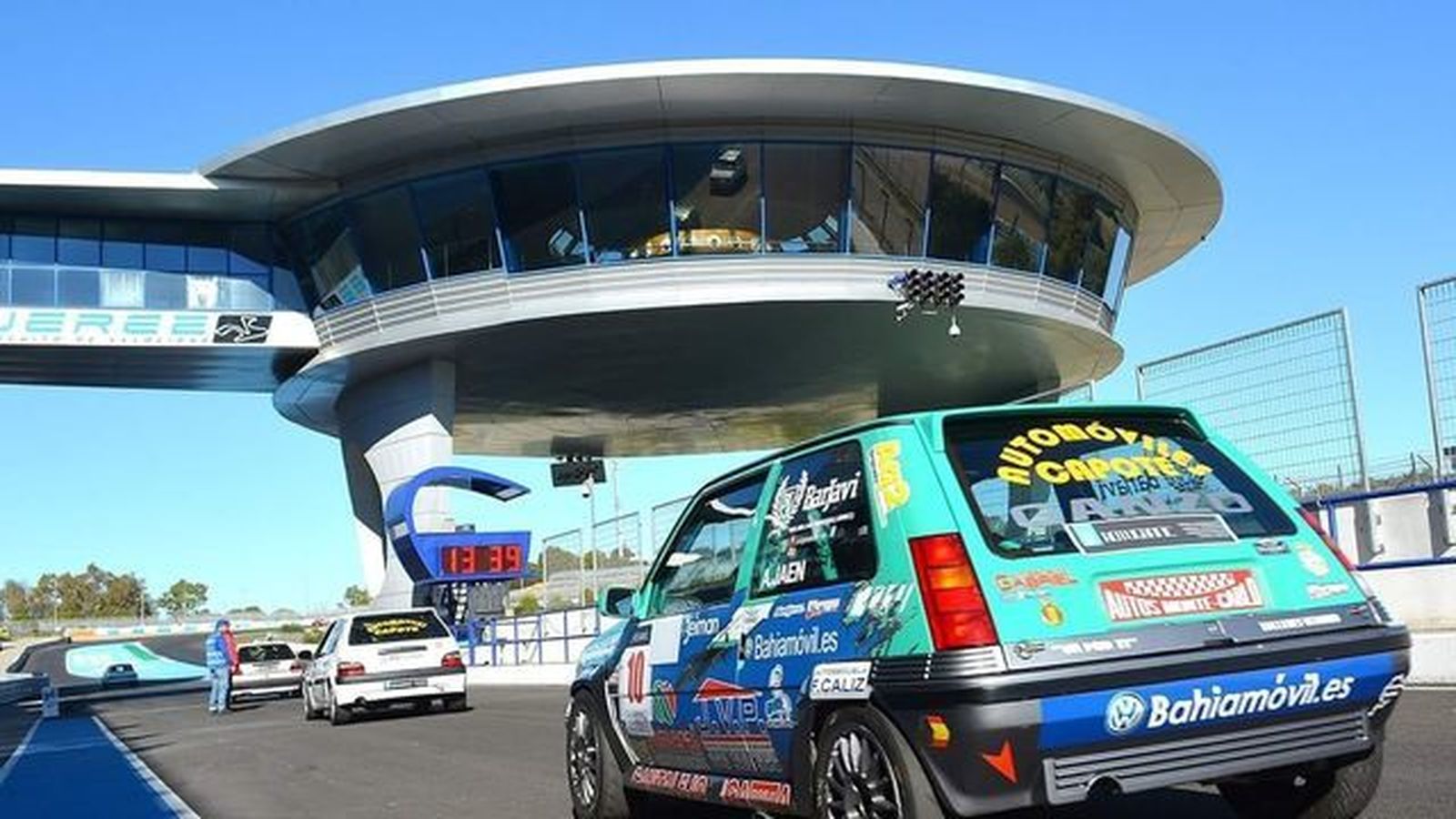 Amador Jaén afronta una nueva modalidad, el Rallysprint, con el Renault 5 GT Turbo.