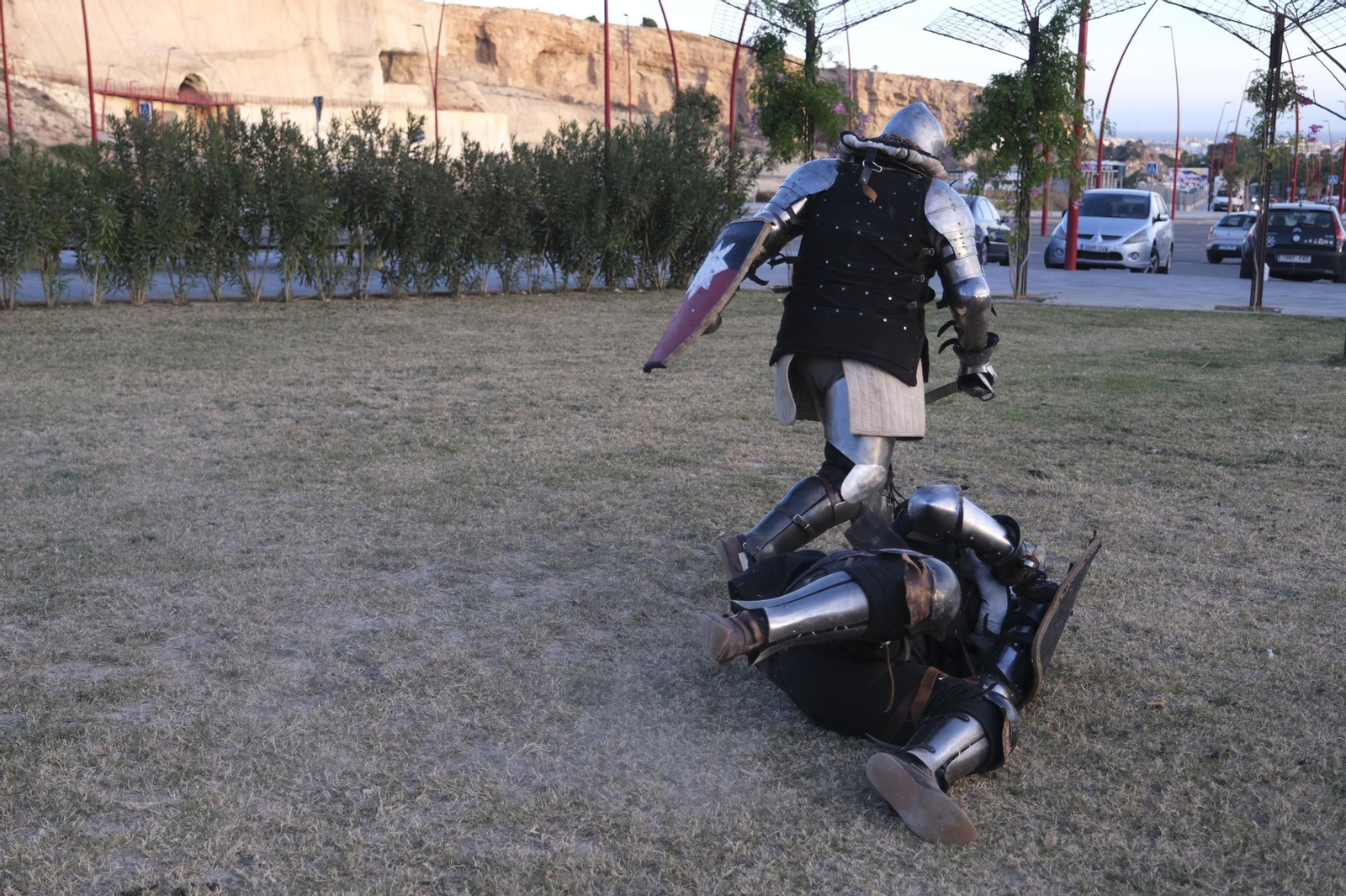 Fotogalería de los combates medievales en Almería