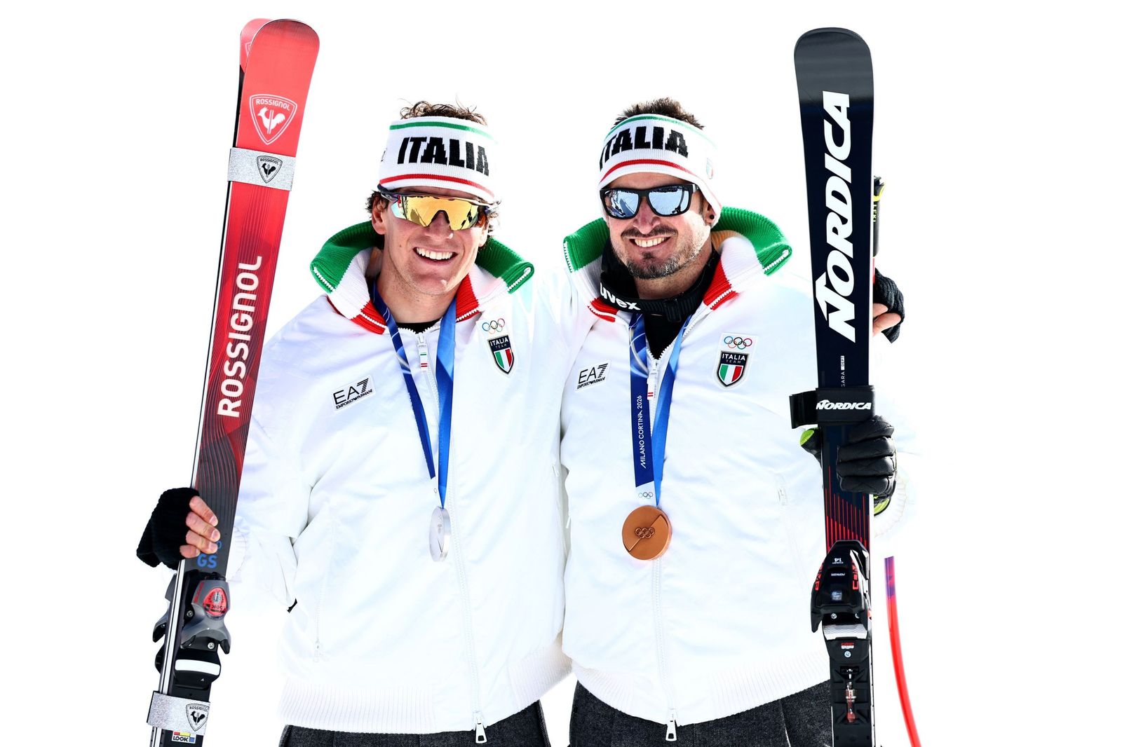 Las espectaculares fotos del descenso masculino en los Juegos Olímpicos de invierno