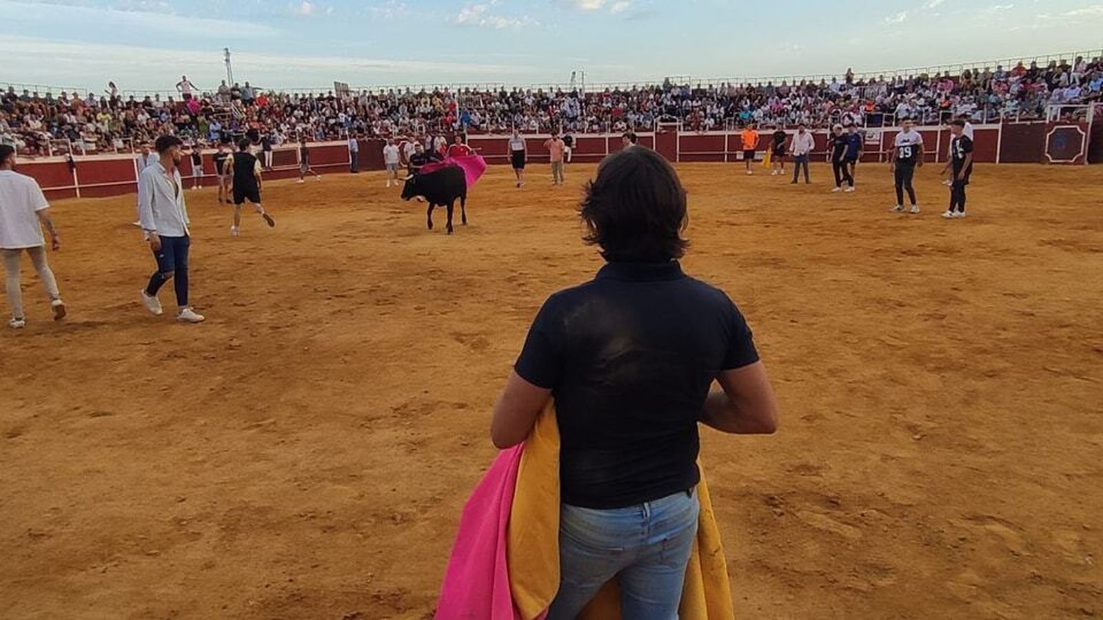 Villa del Río recupera la suelta de vaquillas, en imágenes