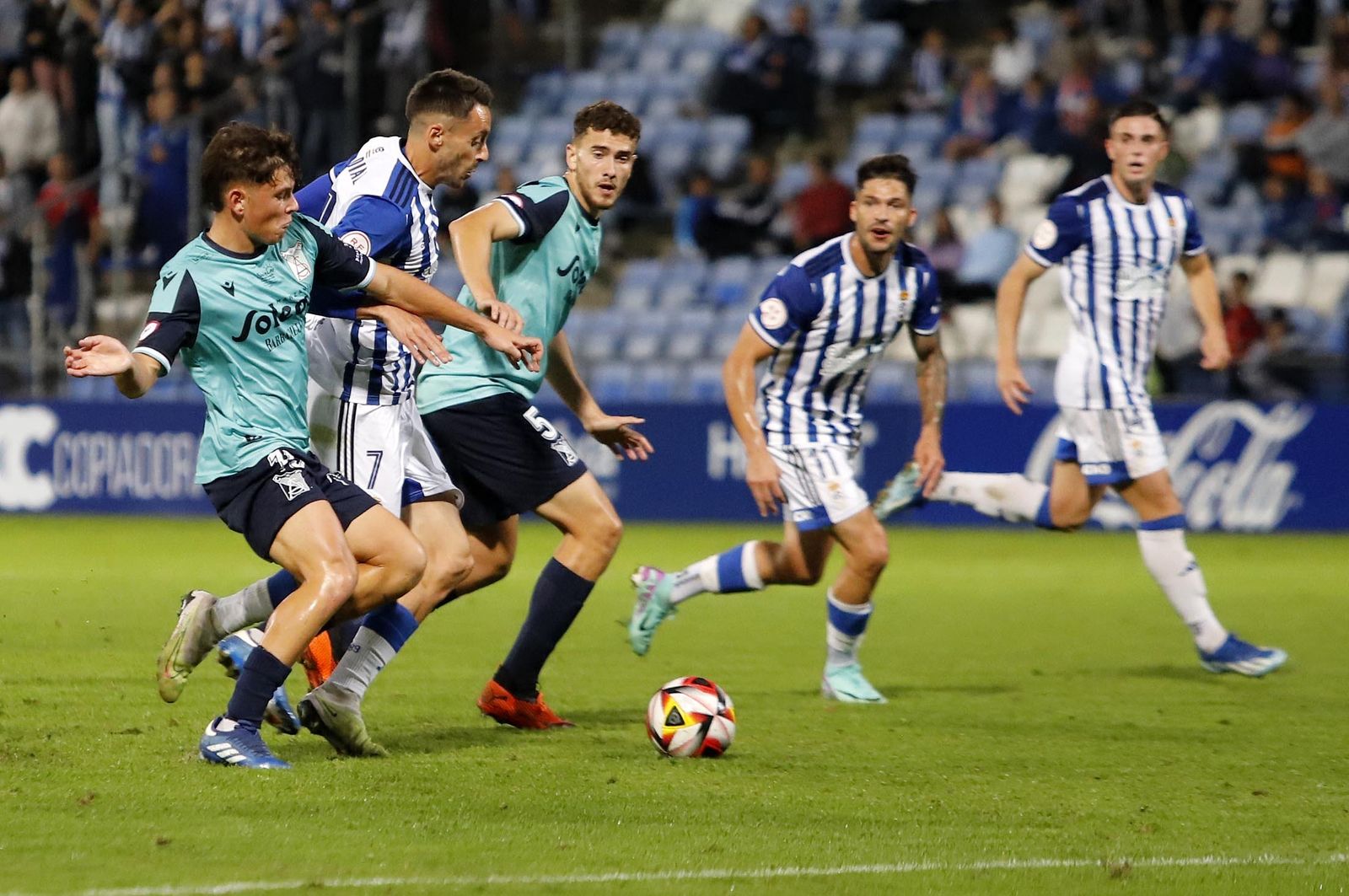 Imágenes del Recreativo Huelva-At Sanluqueño