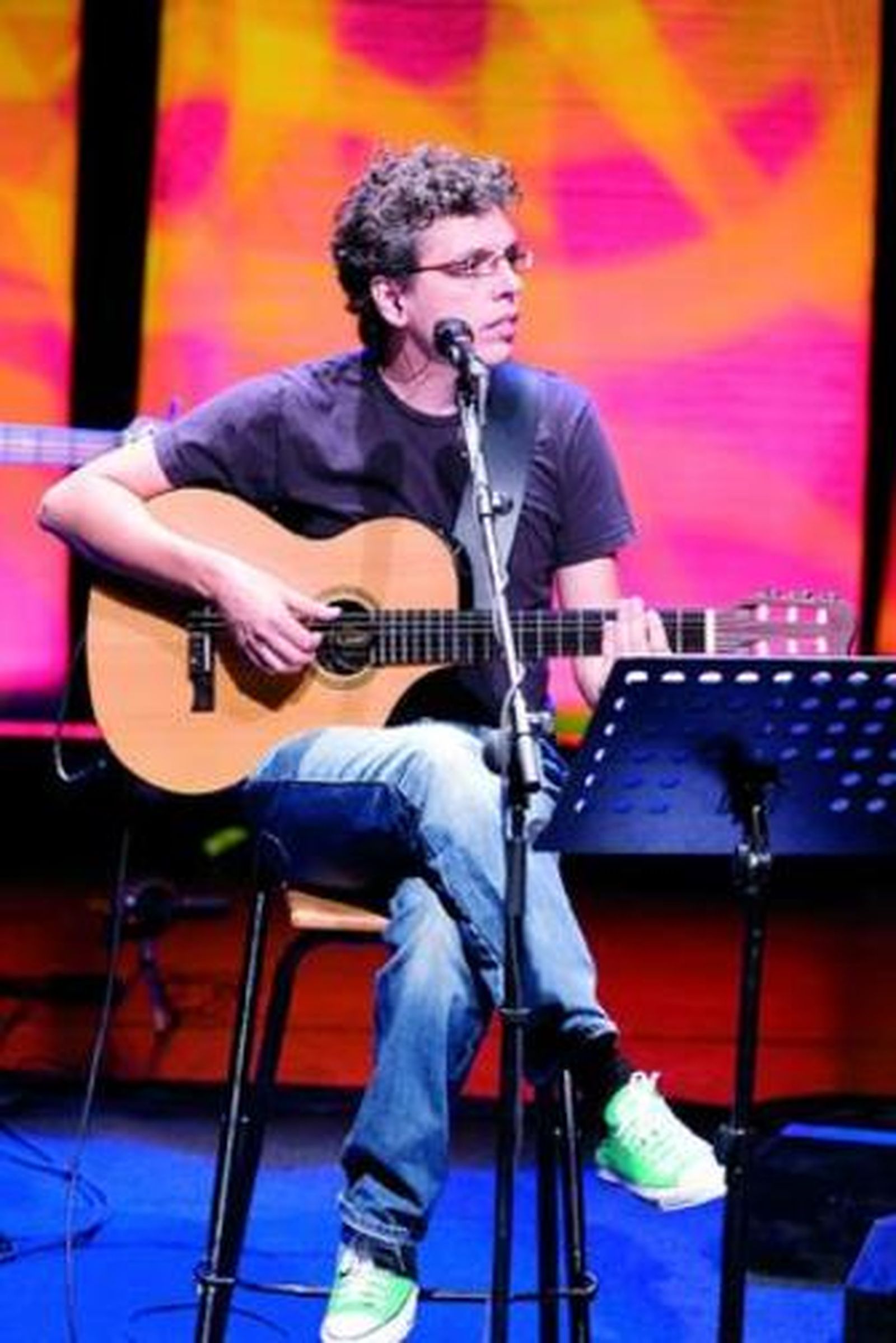 Pedro Guerra, cantante canario.