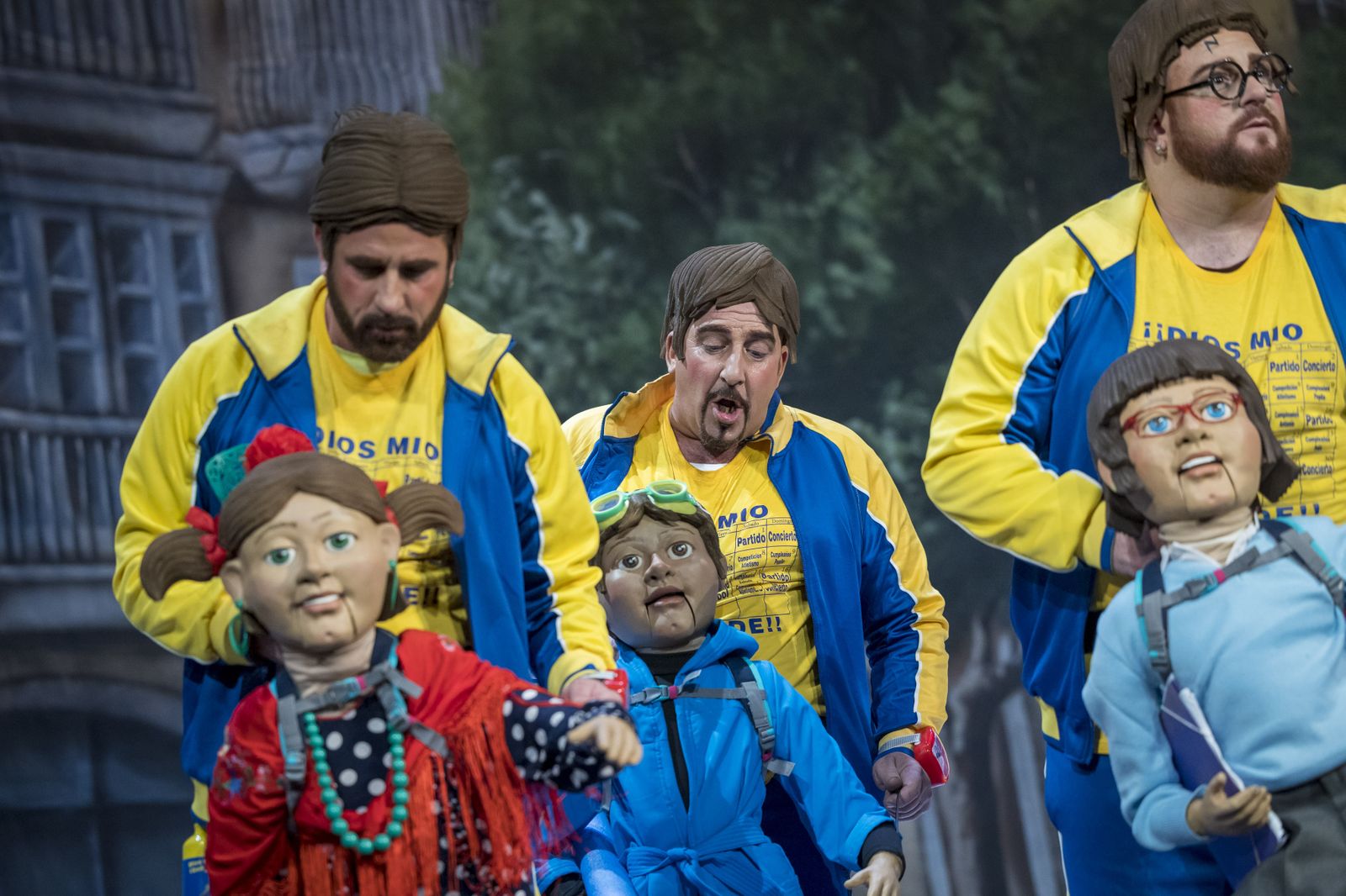 Chirigota 'Díos mío, qué tarde!!!'