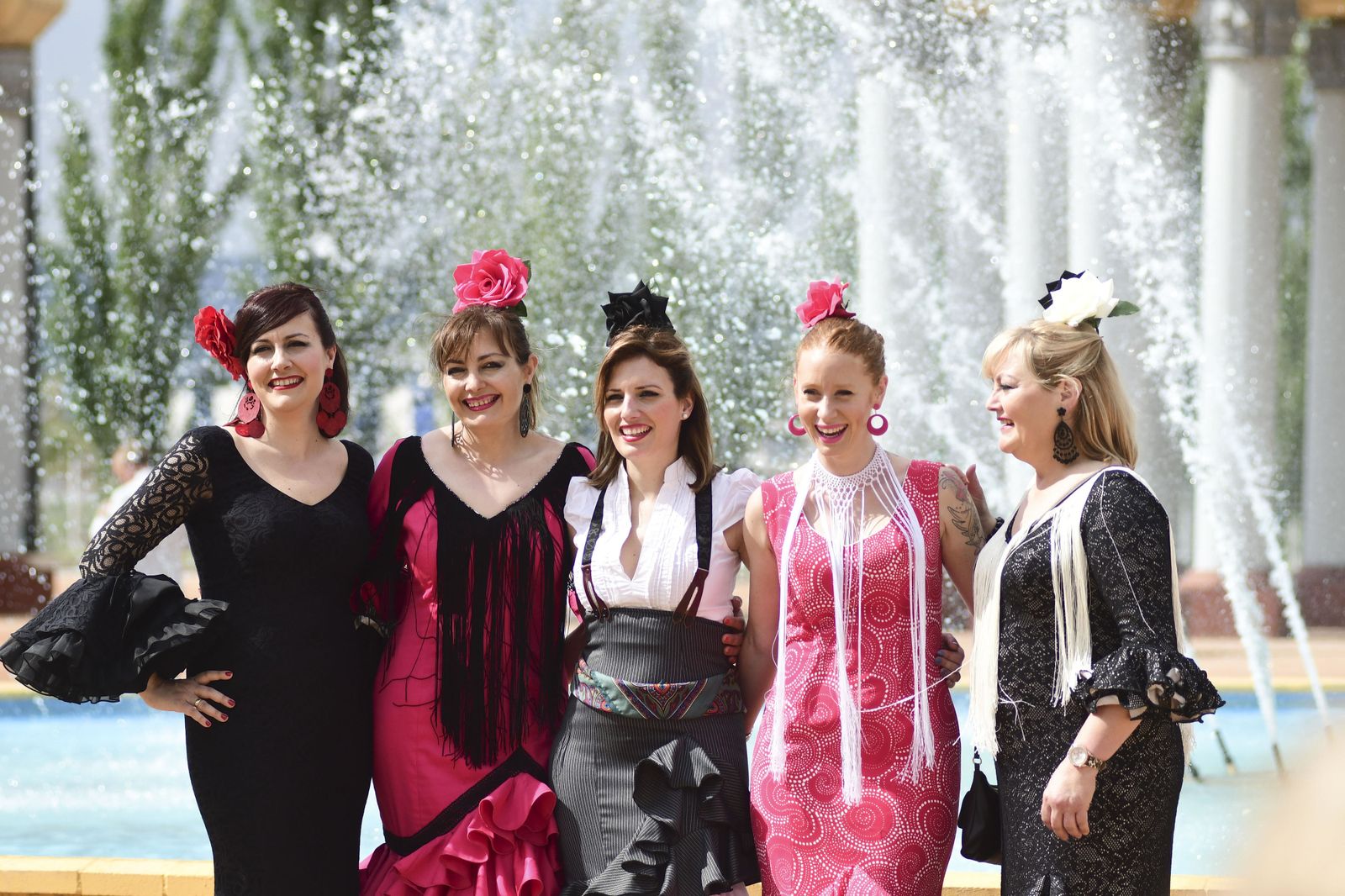 Las imágenes de lunes de Feria