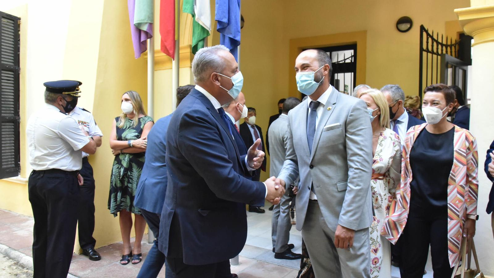 Las fotos de la entrega de la medalla de la Mancomunidad