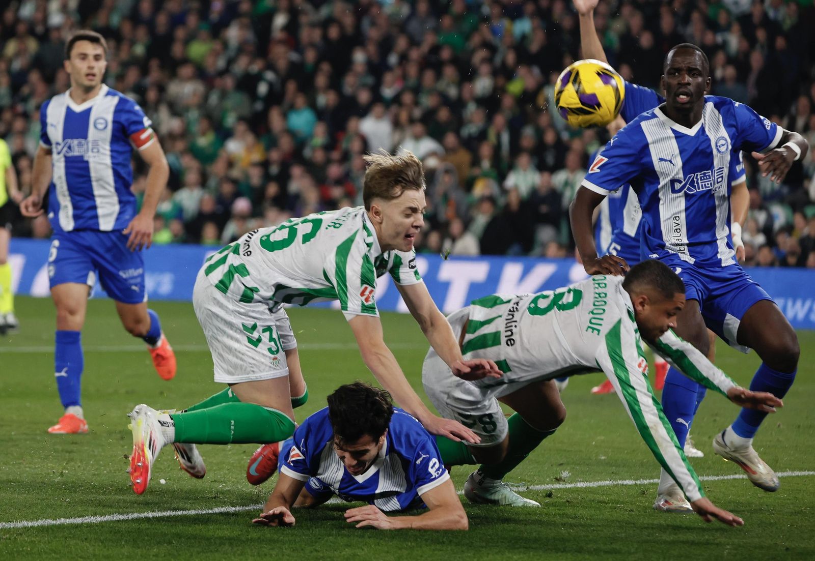 Las imágenes del Betis - Alavés