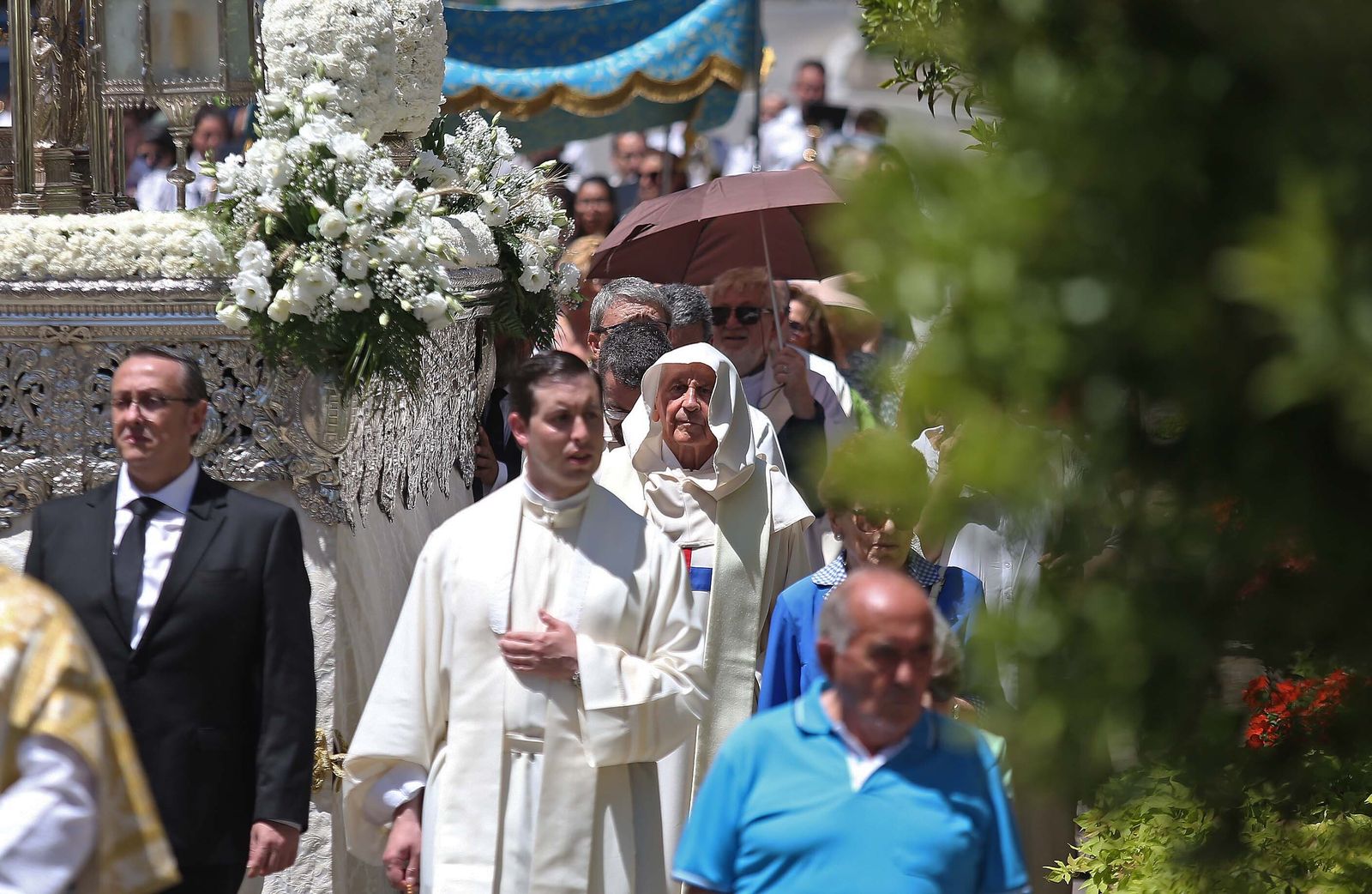 Las imágenes de la  celebración del Corpus Christi en Algeciras