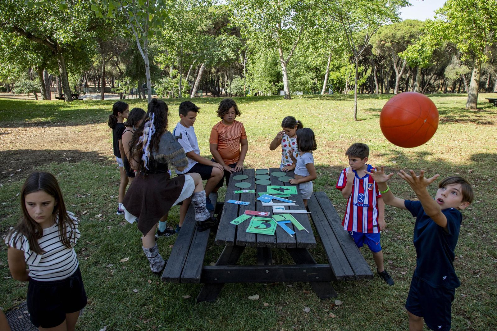 Las imágenes de un día en los Campamentos de Cerro Muriano