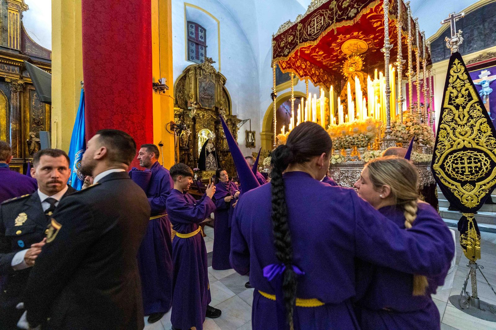 Las imágenes de la hermandad del Nazareno en la Semana Santa de San Fernando 2025