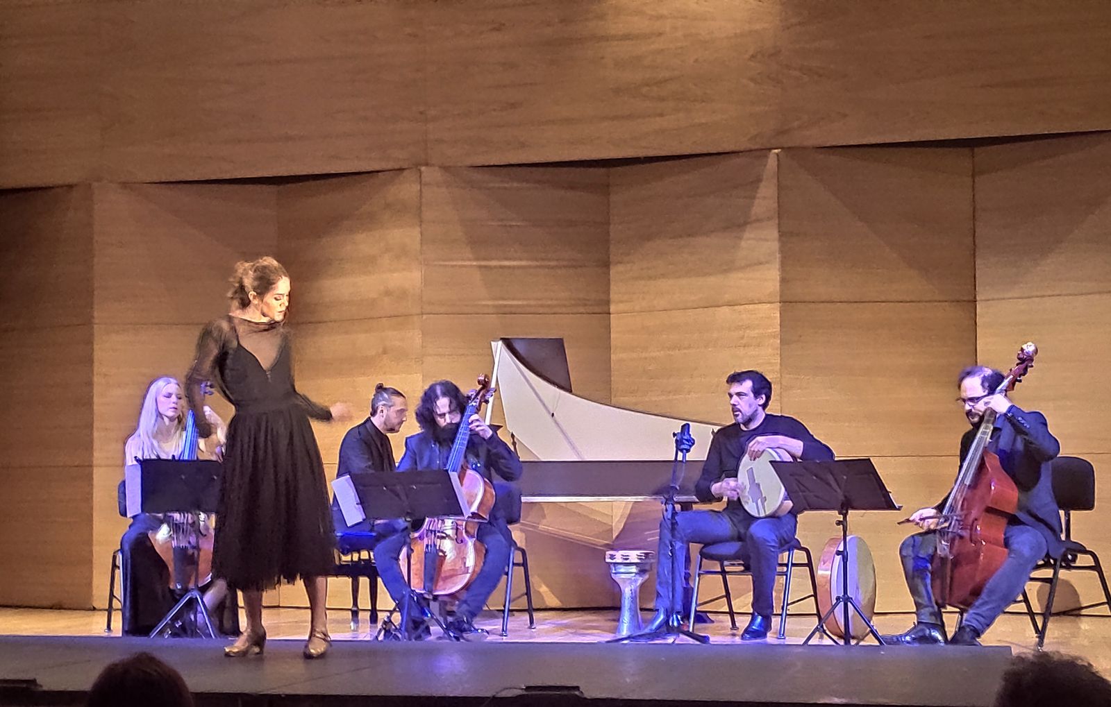 Patricia Guerrero y Accademia del Piacere en el Espacio Turina.