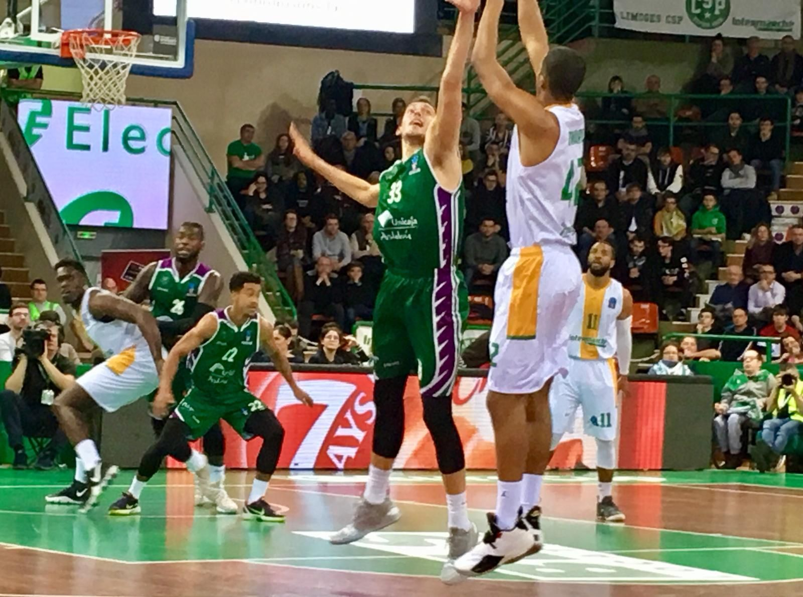 Las fotos del Limoges-Unicaja Baloncesto