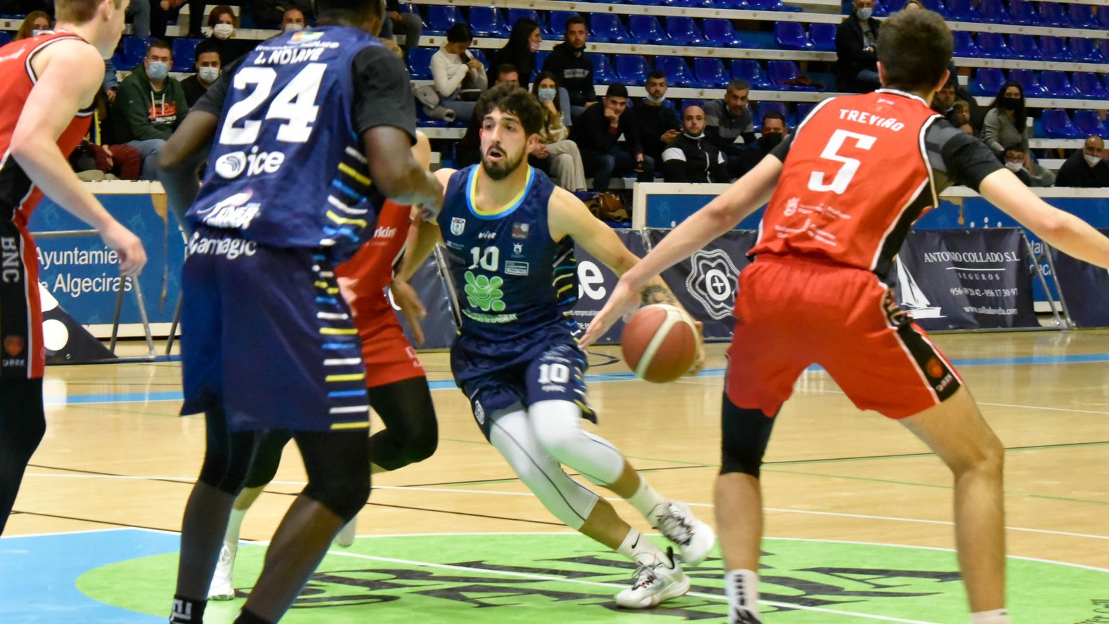 Las fotos del Udea Algeciras - Basket Navarra