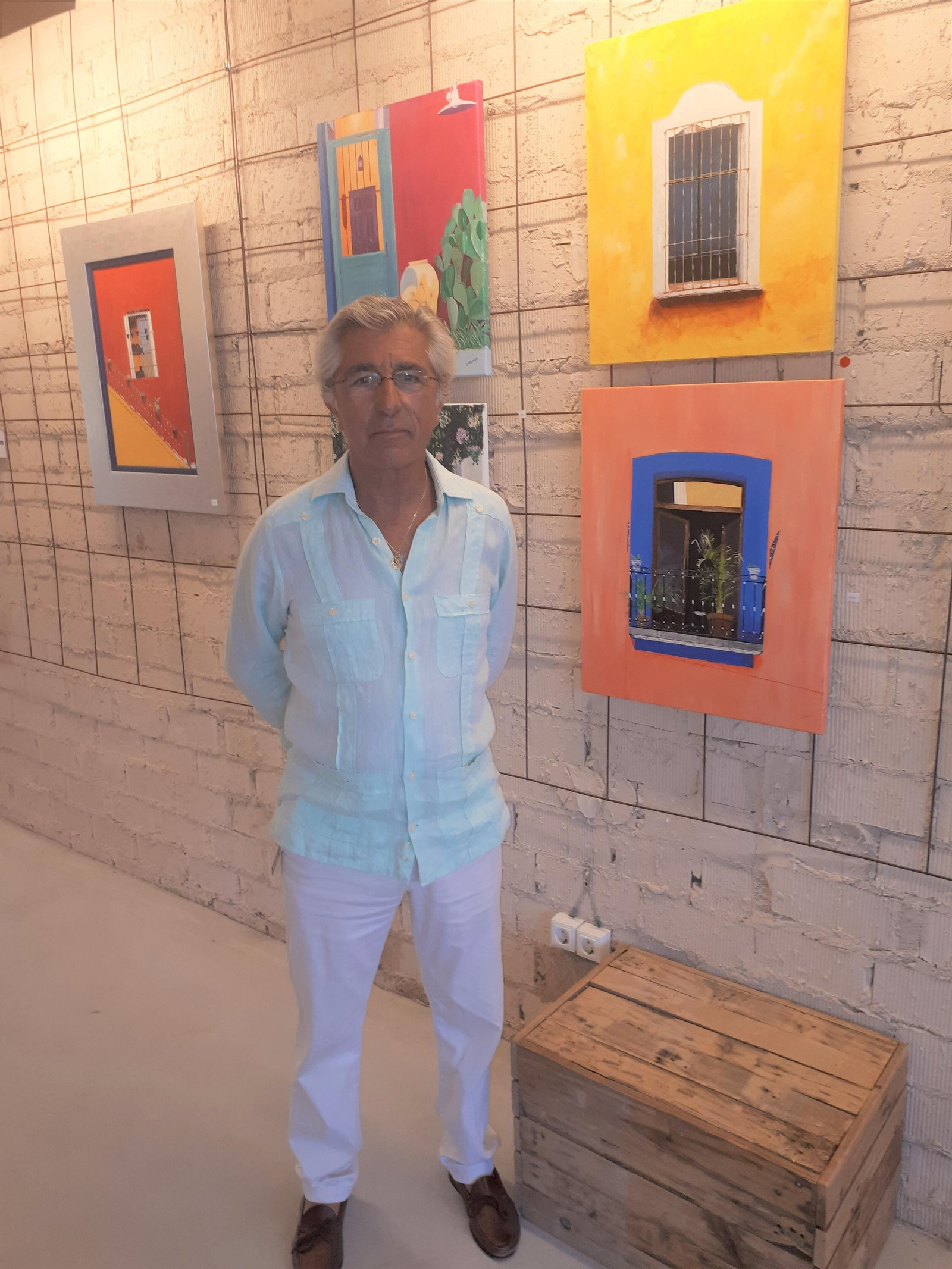 Exposición de Jaime Arango Lasaosa en Puerto Sherry.