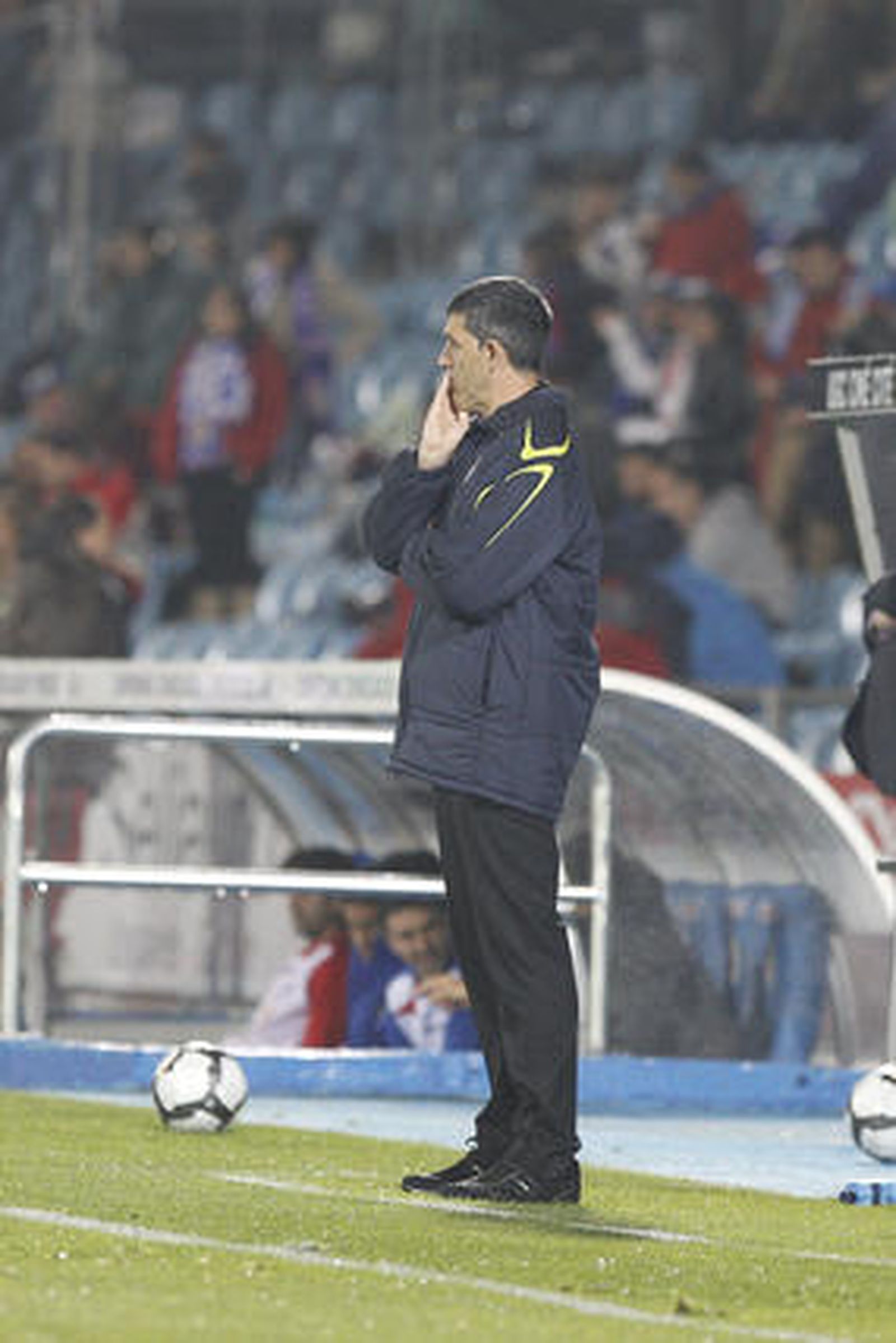 El Málaga pierde en Getafe y cae a puestos de descenso a falta de una jornada. / LOF