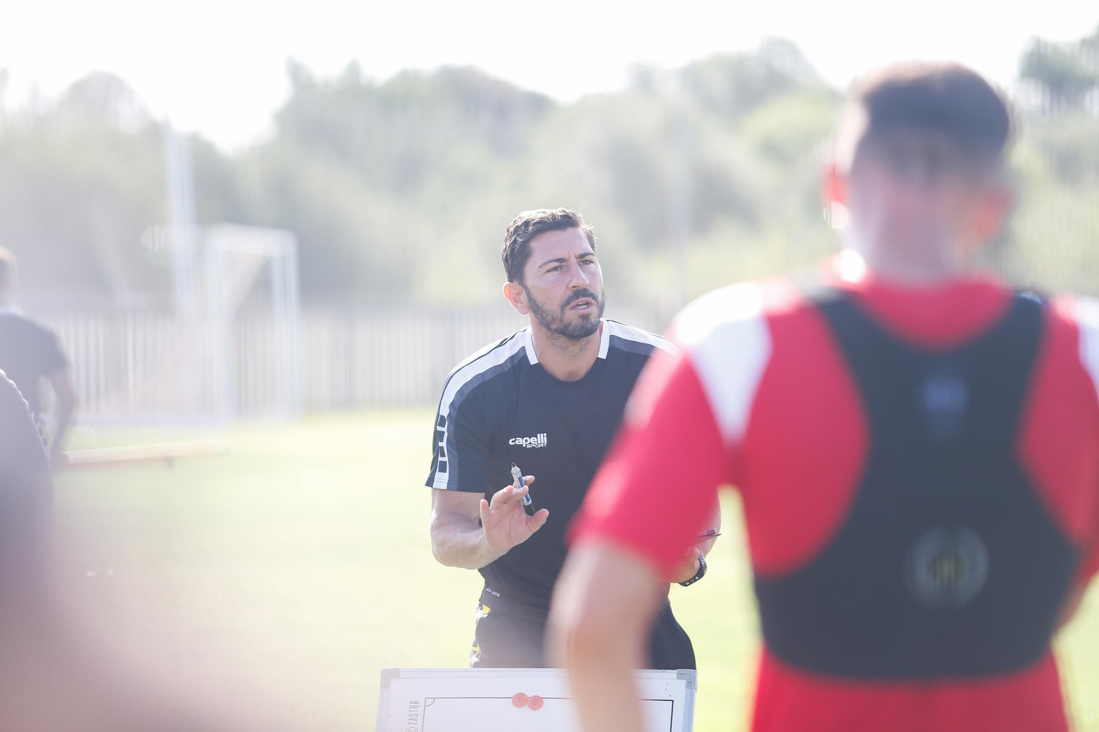 Las fotos del entrenamiento de pretemporada del Algeciras en La Menacha