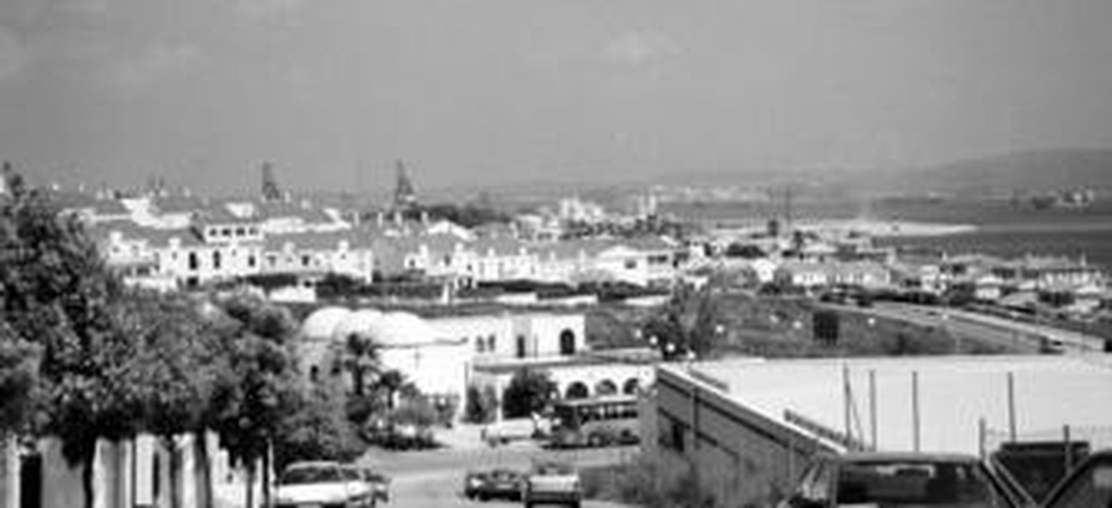Una de las calles de la urbanización de San García.