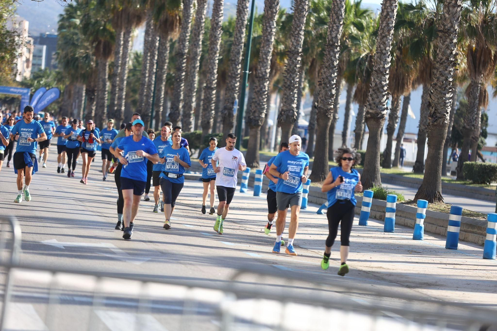Las mejores fotos de la I Carrera Solidaria Mayoral de Málaga