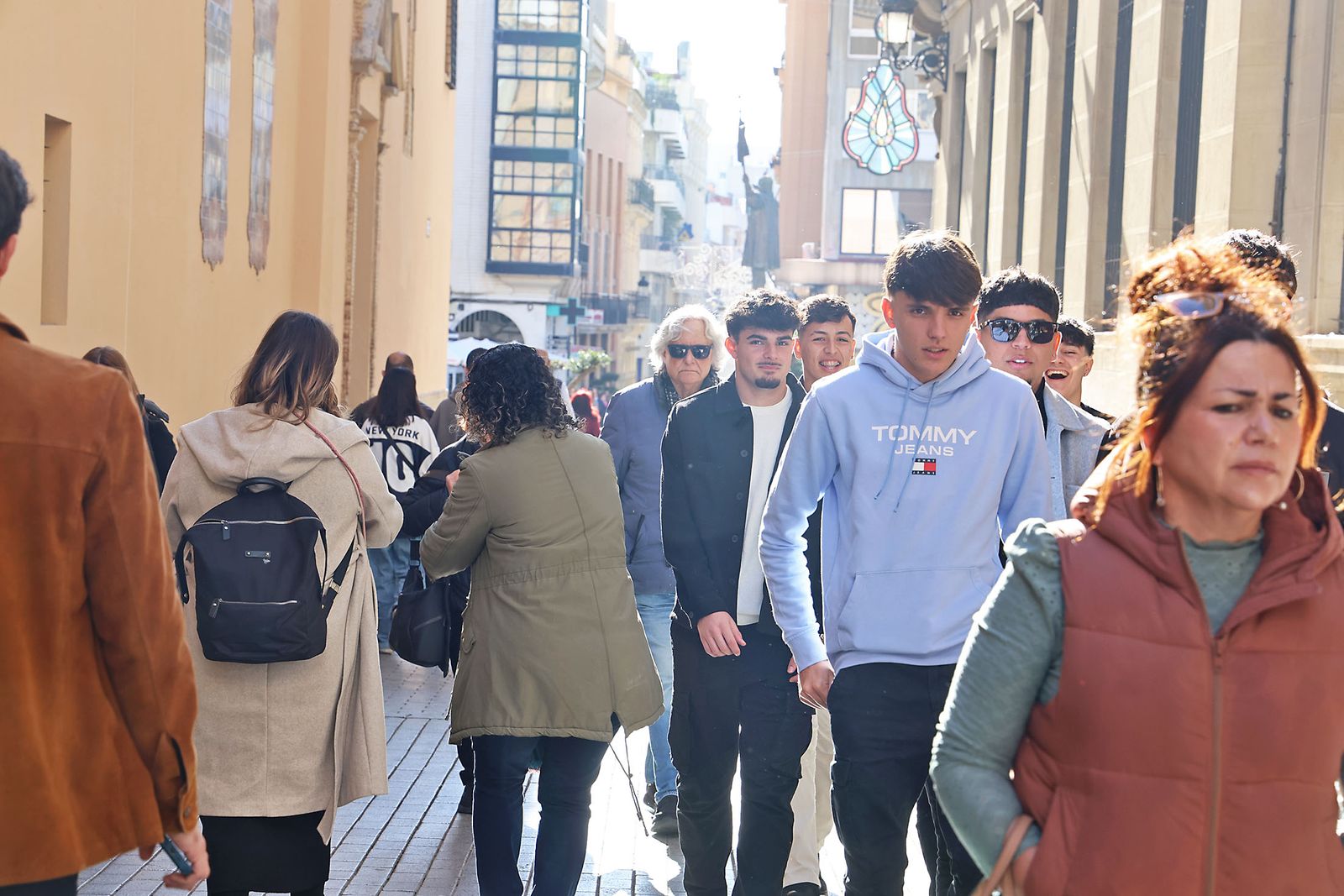 Imágenes de la fiesta del 24 de diciembre en las calle de Huelva