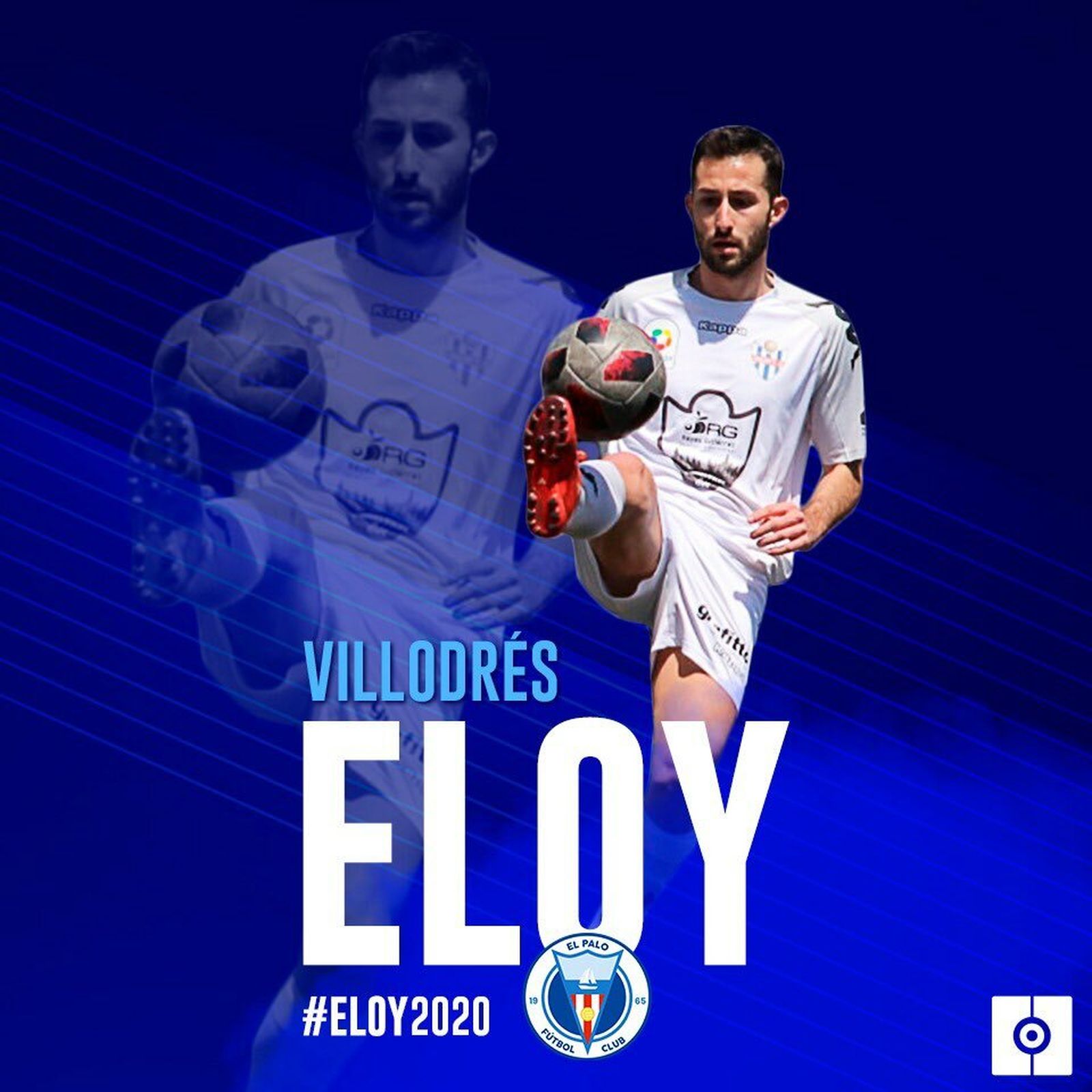 Anuncio del fichaje de Eloy Villodrés.