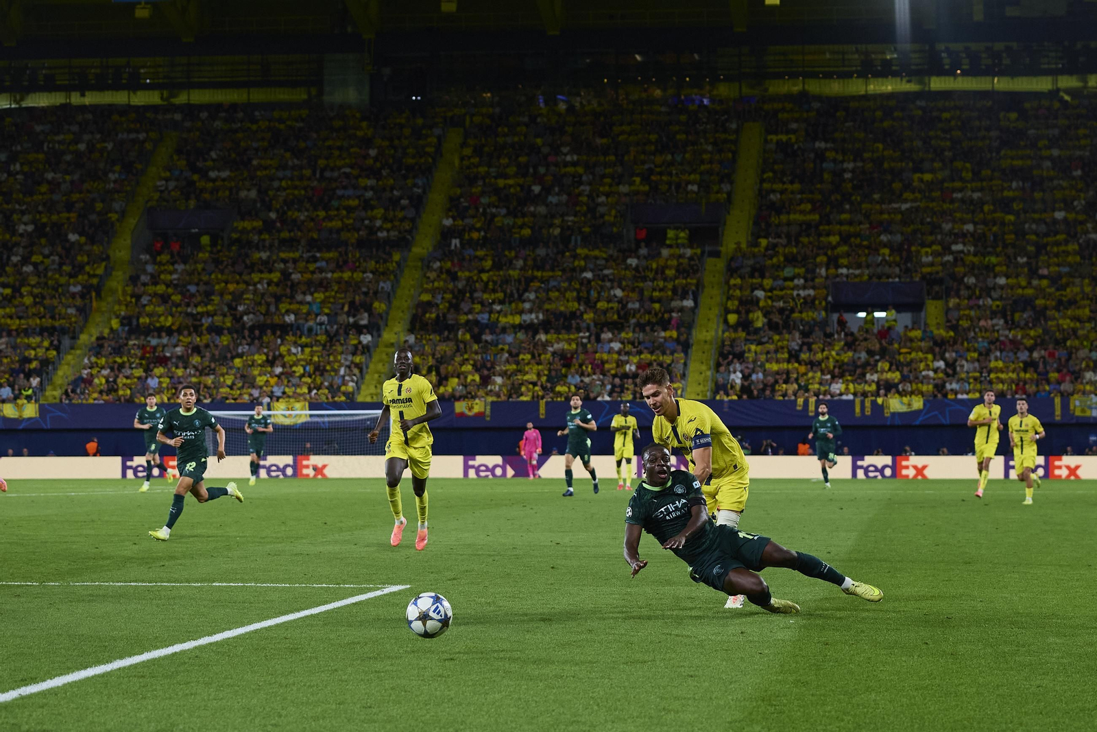 Las fotos del Villarreal-Manchester City