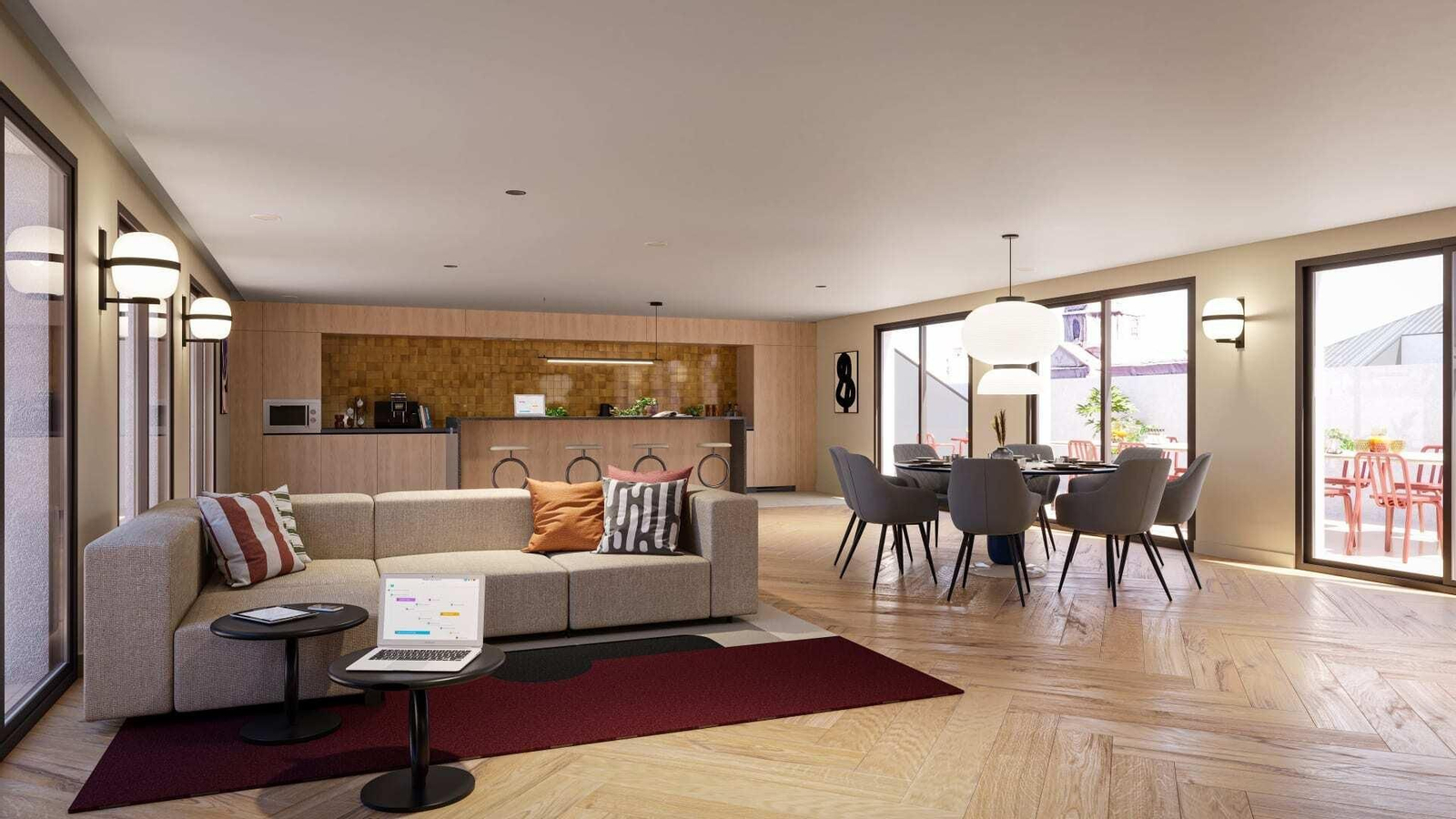 Fotogalería | Palm Studio, la nueva residencia de estudiantes de Sevilla