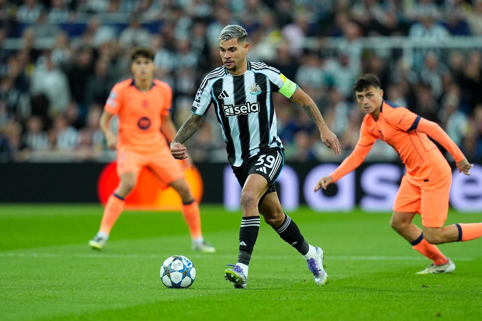 Las fotos del Newcastle-Barcelona
