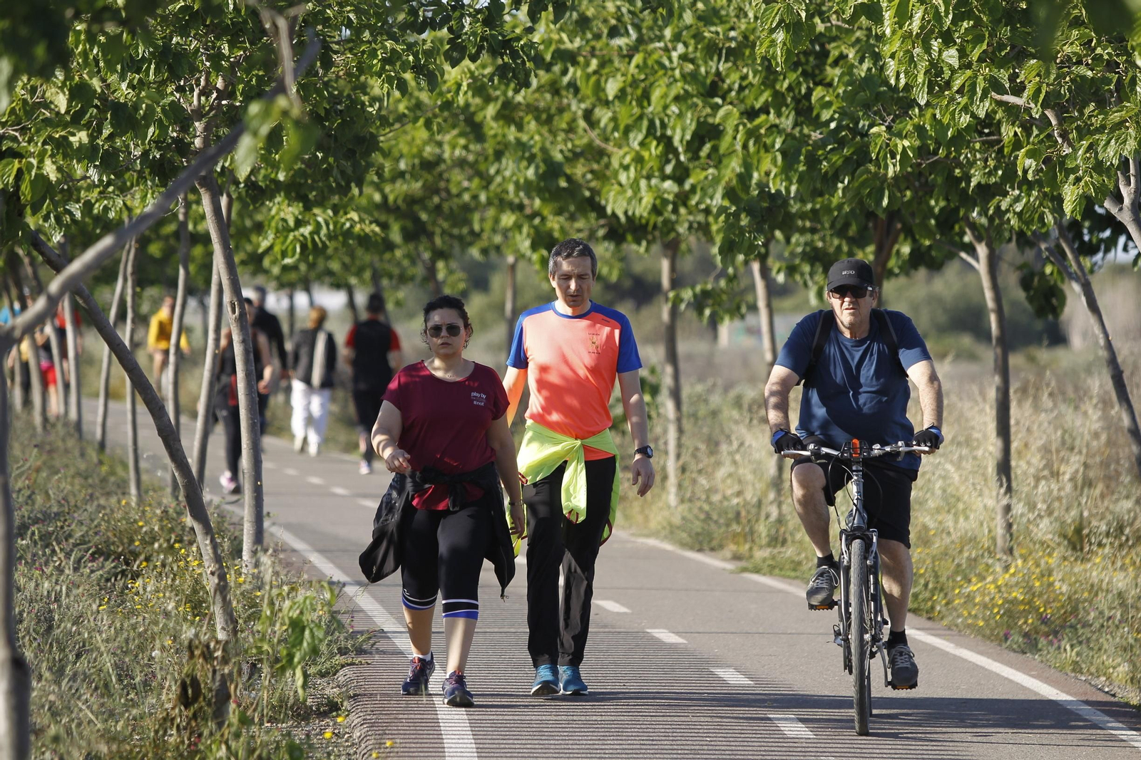 Fotogalería domingo de deporte en coronavirus. COVID-19. Almería