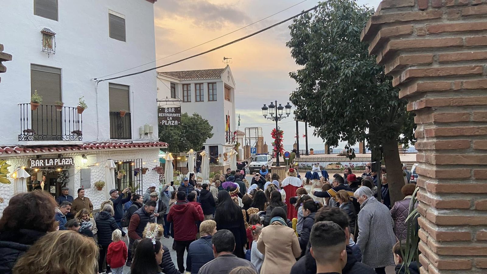 Cabalgata de los Reyes Magos en Comares
