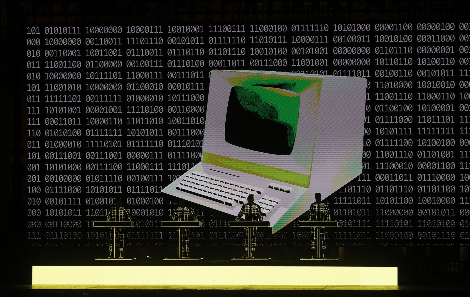 Las imágenes del concierto de Kraftwerk en el Icónica Fest