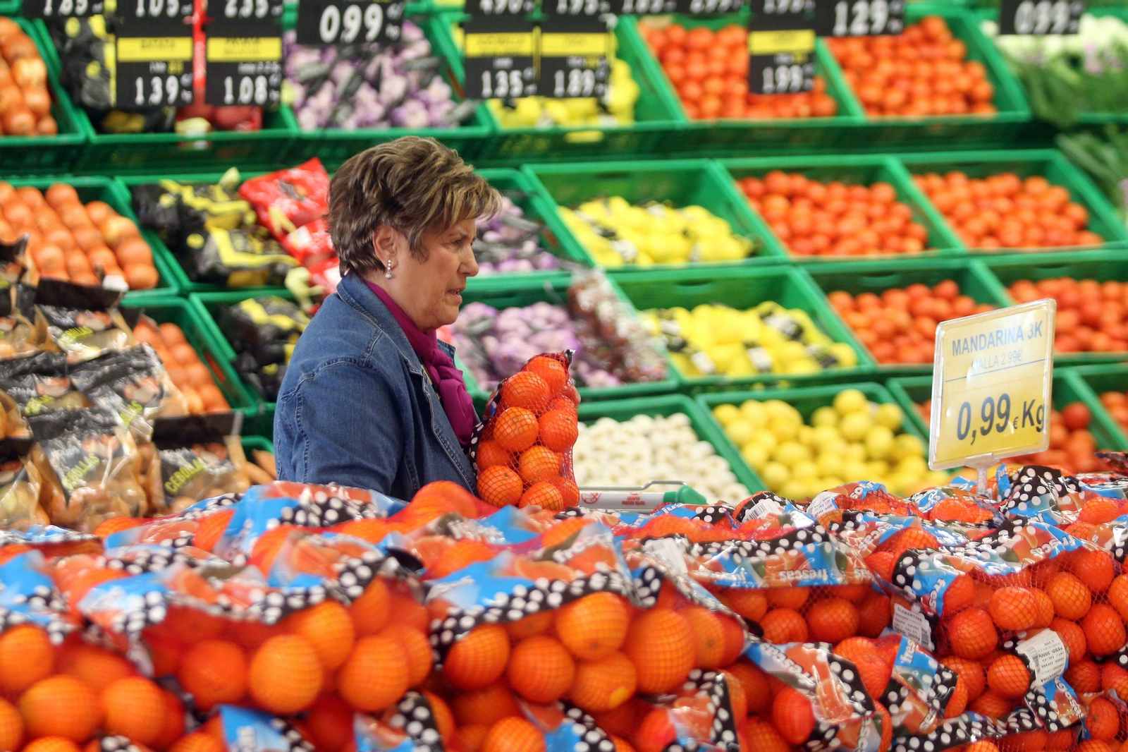 Naranjas en un Mercadona