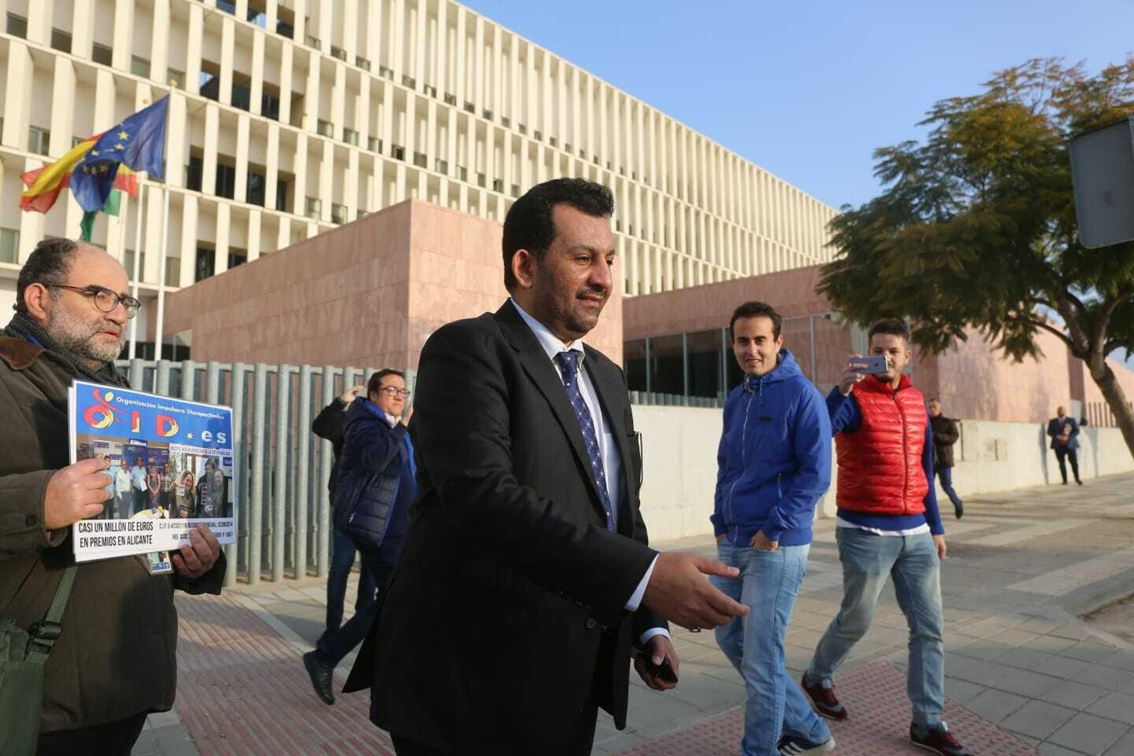 Las foto del juicio entre Al-Thani y Bluebay