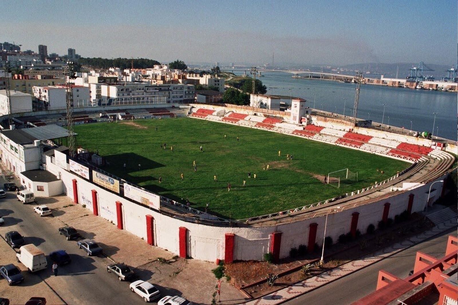 El desaparecido estadio El Mirador de Algeciras.