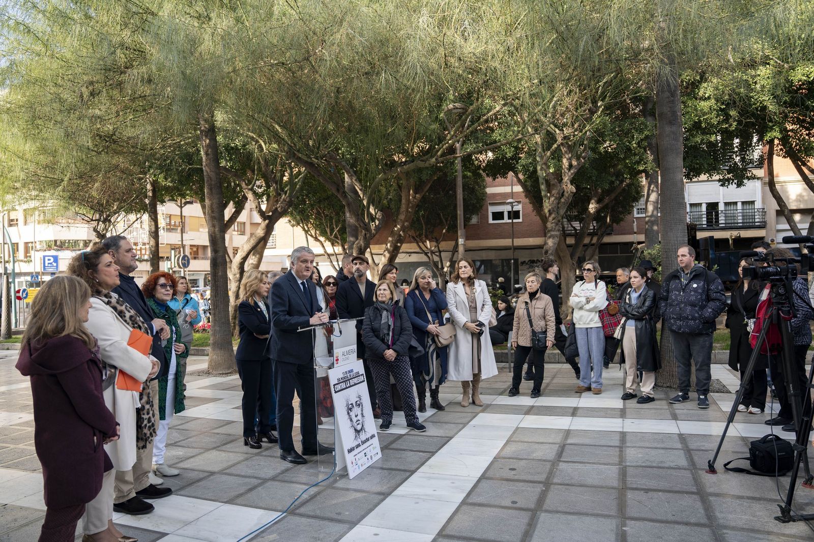Las imágenes del acto por el Día Mundial Contra la Depresión