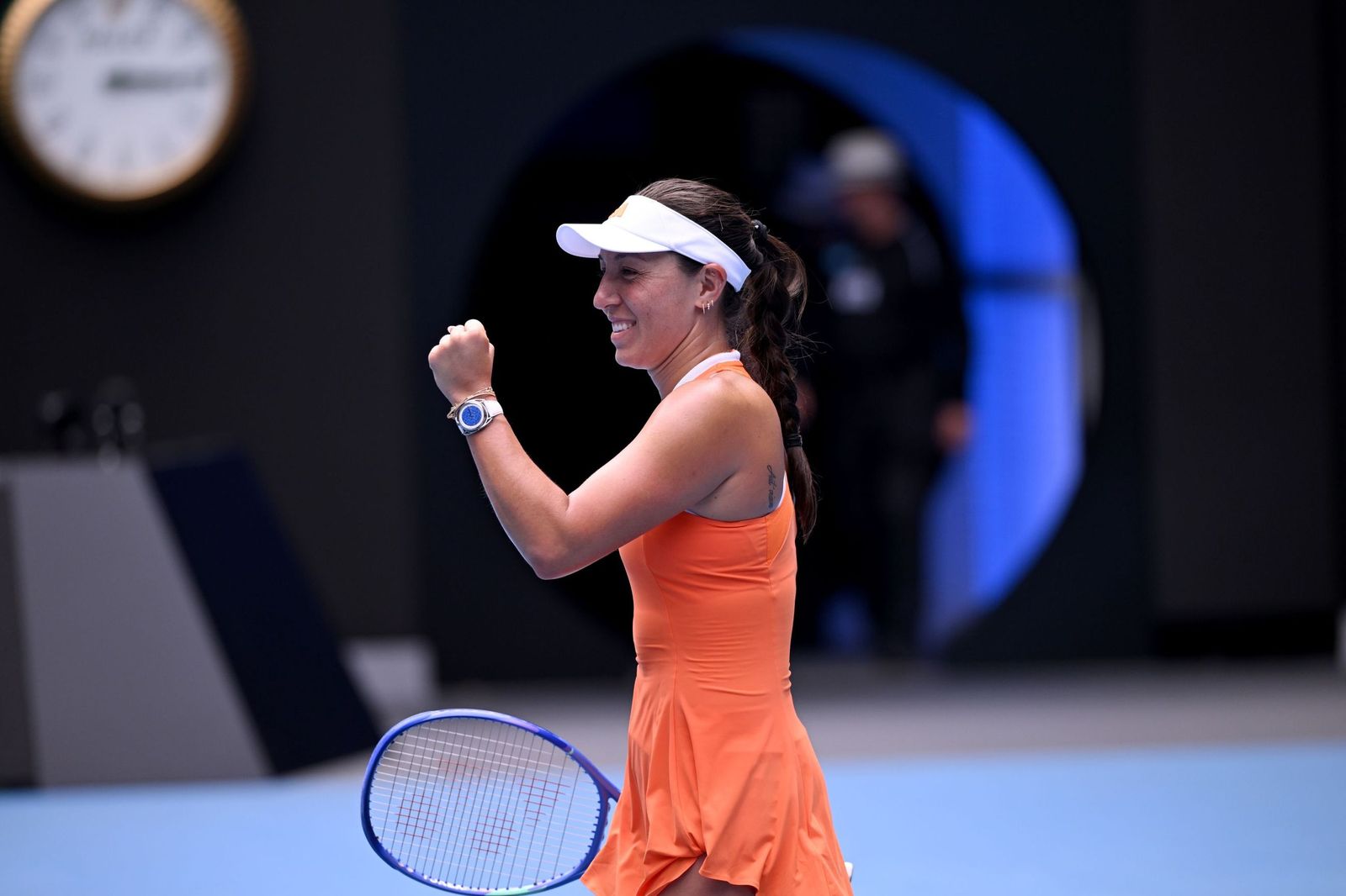 Las fotos de la retirada de Musetti ante Djokovic y del resto de cuartos de final