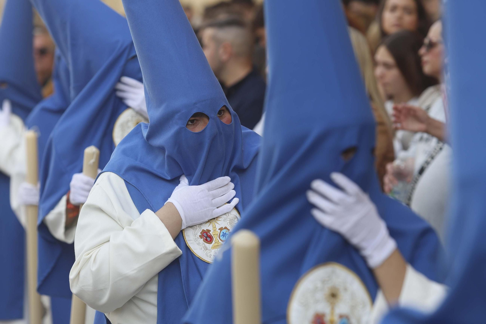 Fotos del Domingo de Ramos en La Línea: La Borriquita y Flagelación