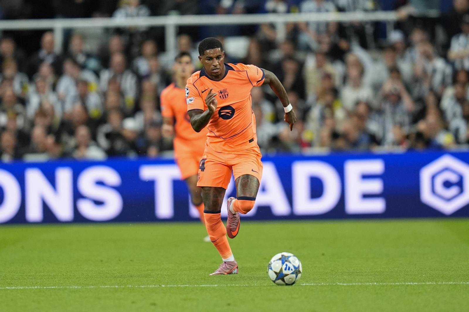 Las fotos del Newcastle-Barcelona