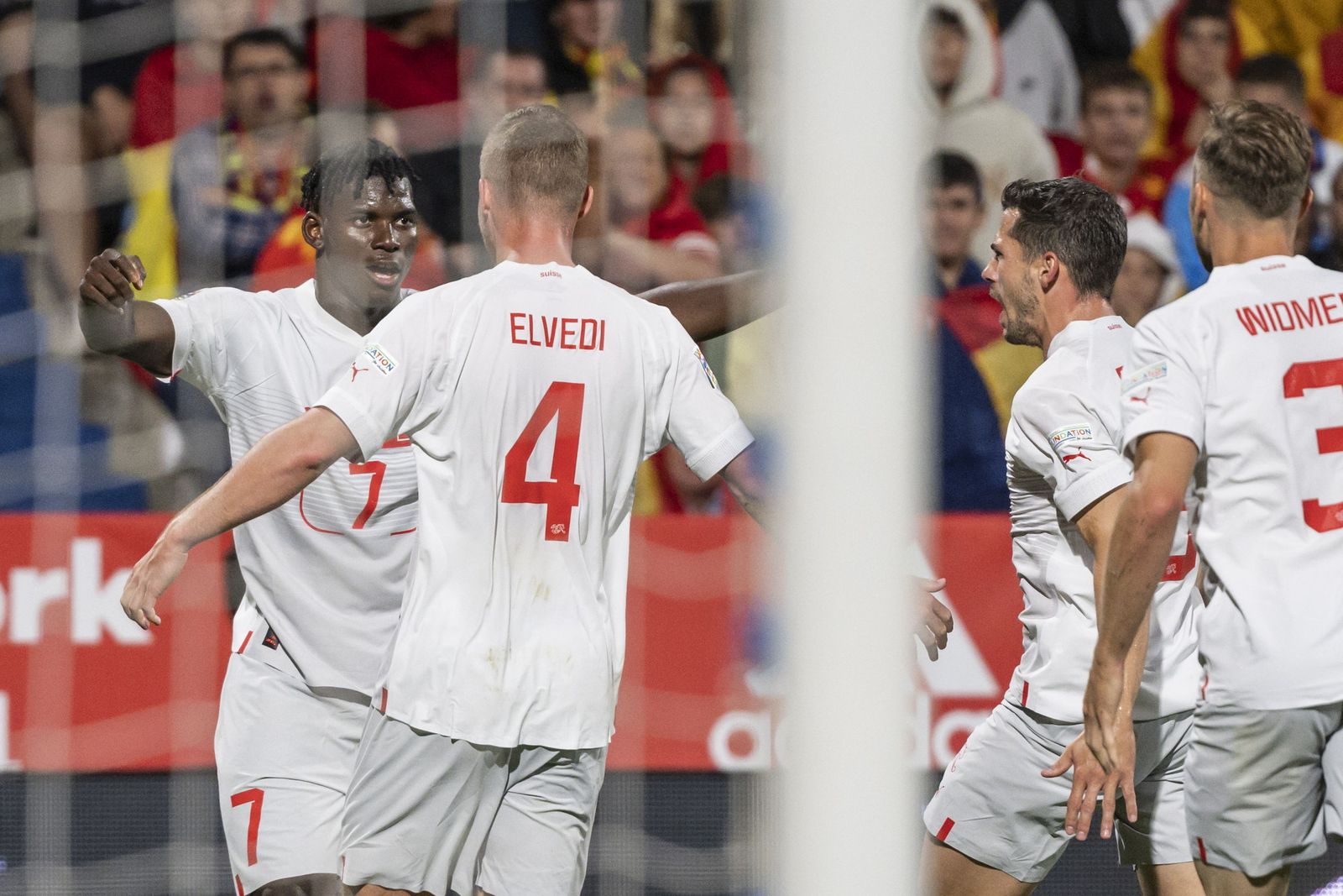 Las imágenes del España-Suiza