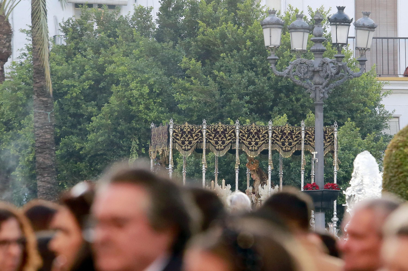 Procesión de La Virgen de la Concepción de vuelta a las Viñas