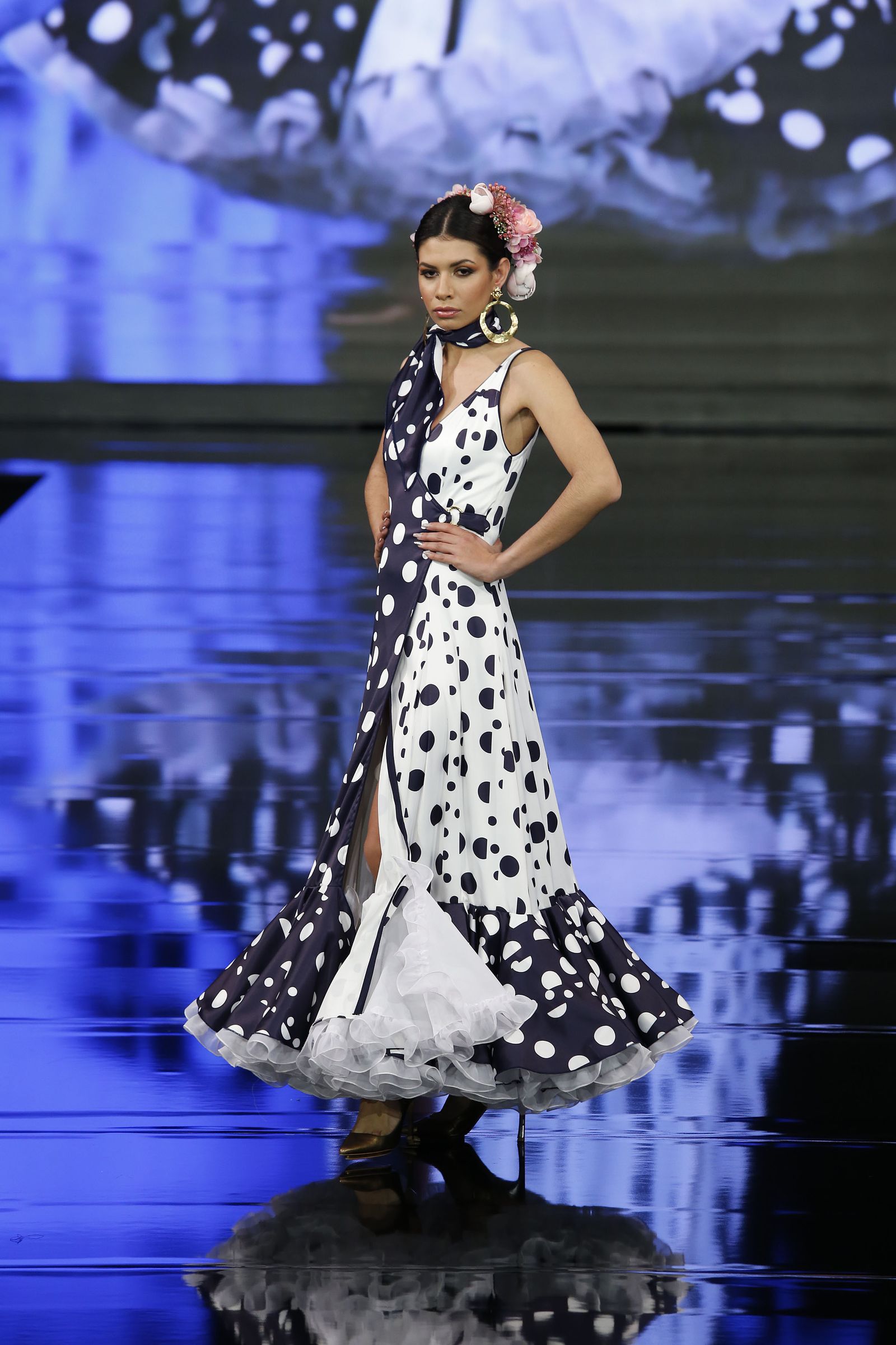 Desfile de Rebeca Moda Flamenca en Simof 2020