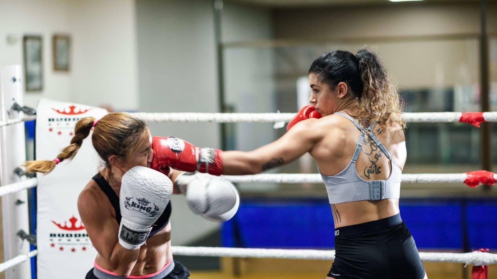 La boxeadora granadina, en una imagen de archivo.