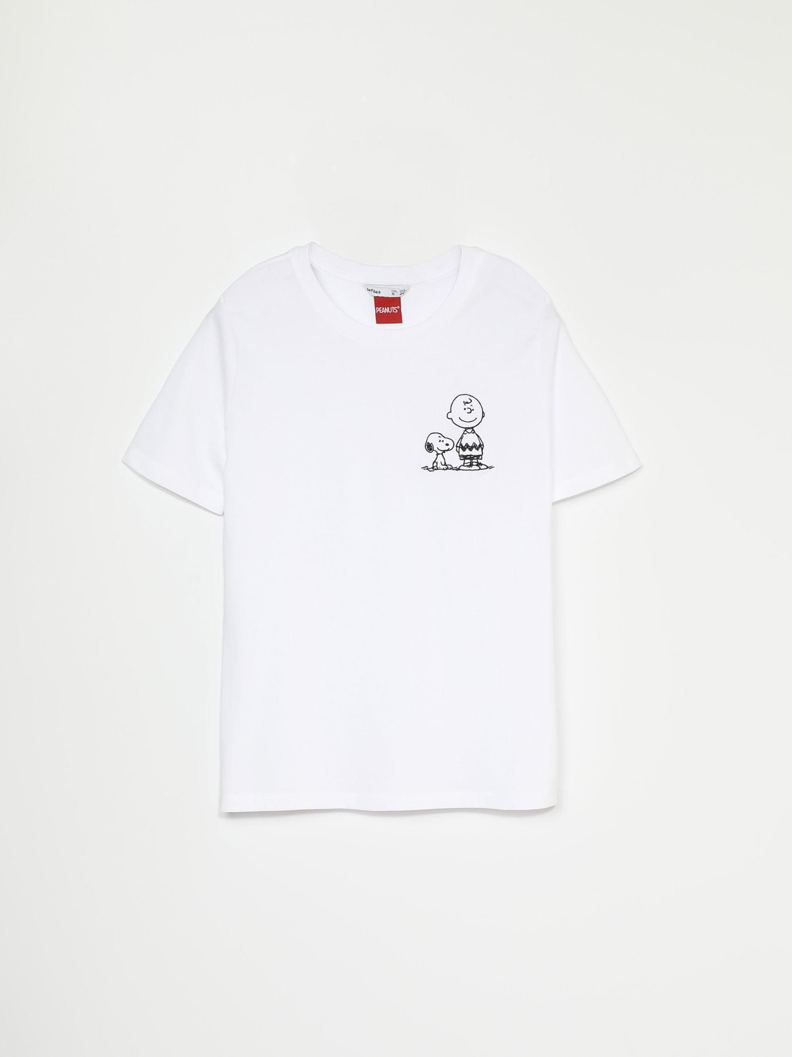 Camiseta de Snoopy y Charlie Brown de Lefties.