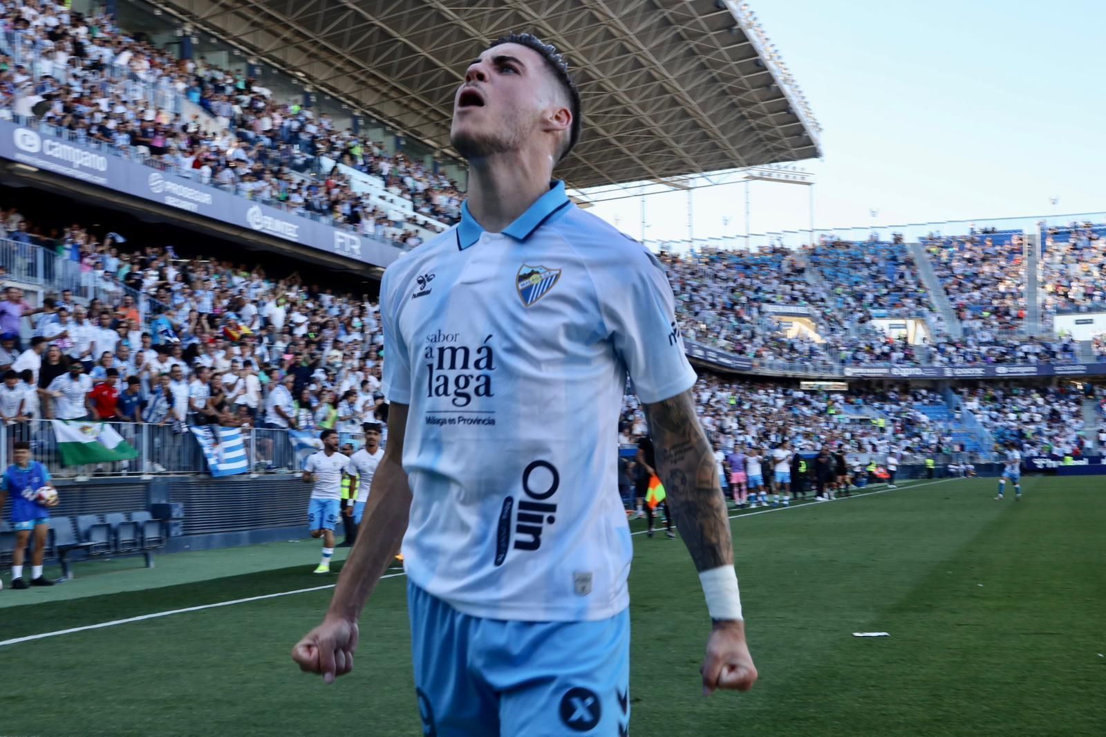 El Málaga CF - Antequera, en fotos