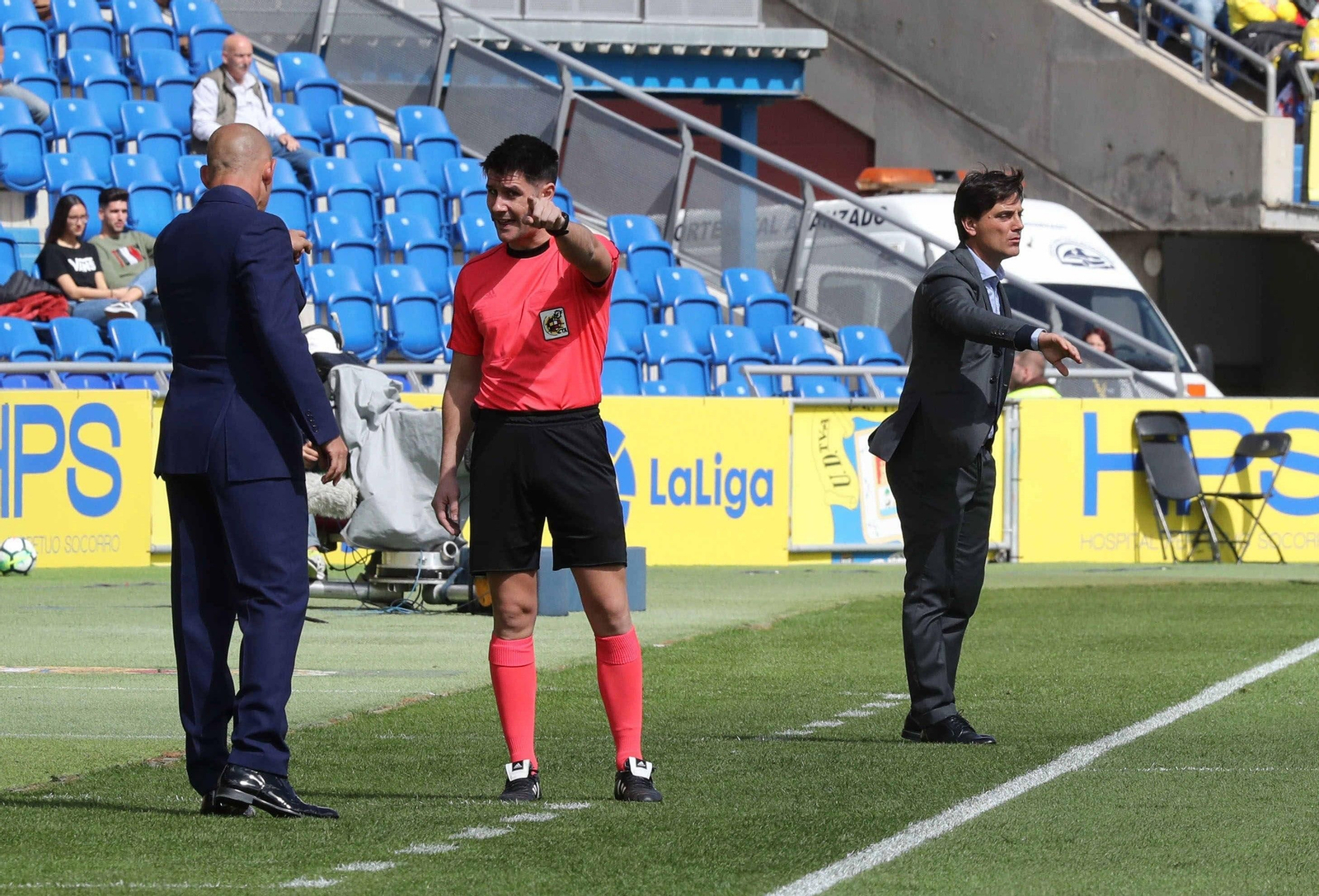 Las imágenes del Las Palmas-Sevilla