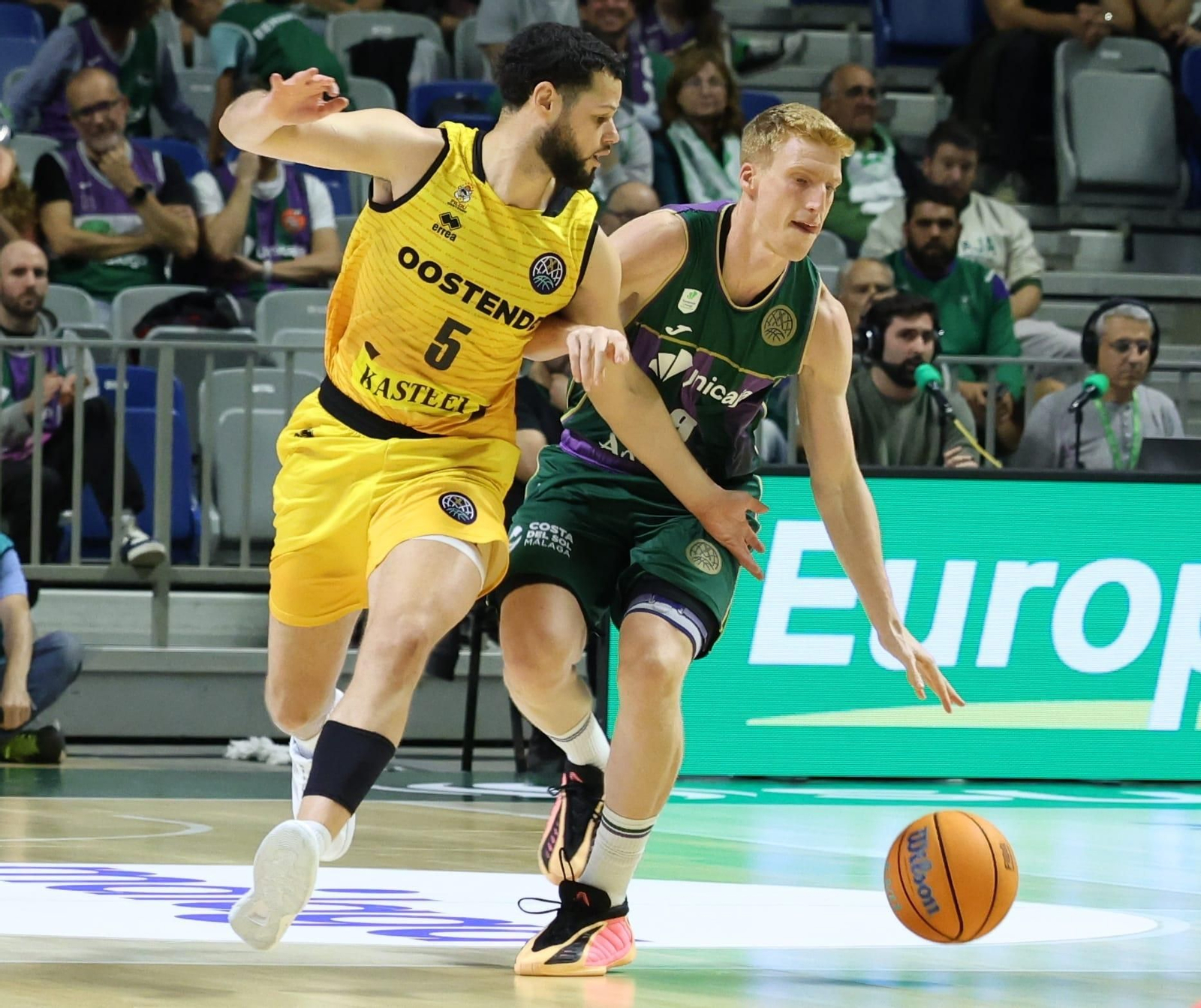 El Unicaja-Filou Oostende, en fotos