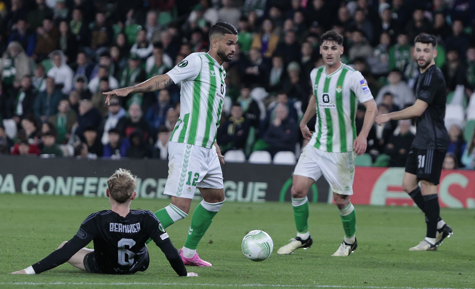 Las imágenes del Betis - Dinamo de Zagreb