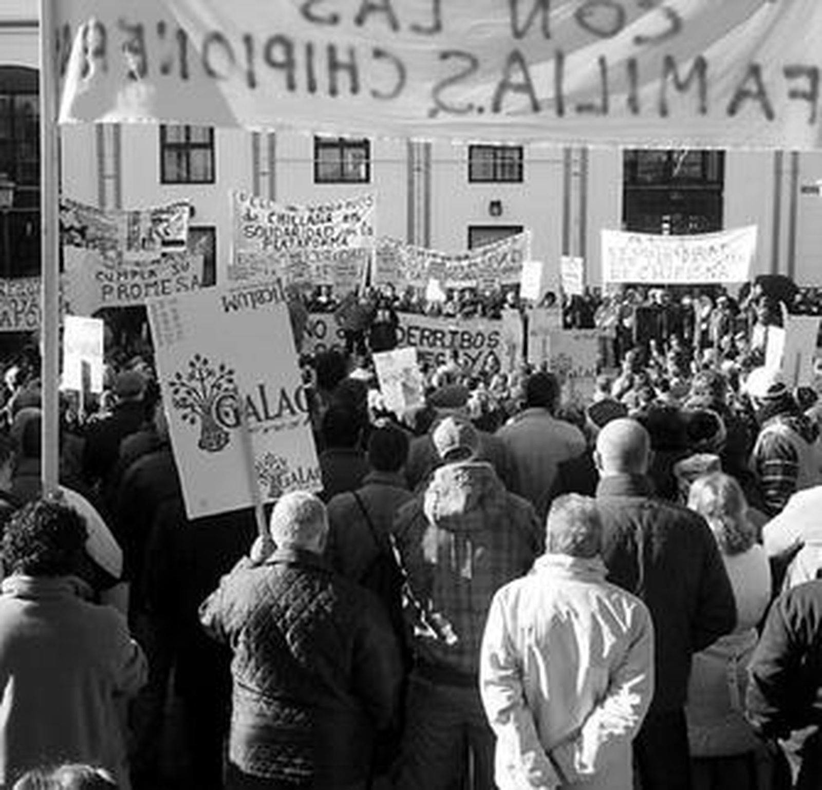 Un momento de la manifestación celebrada el pasado martes.