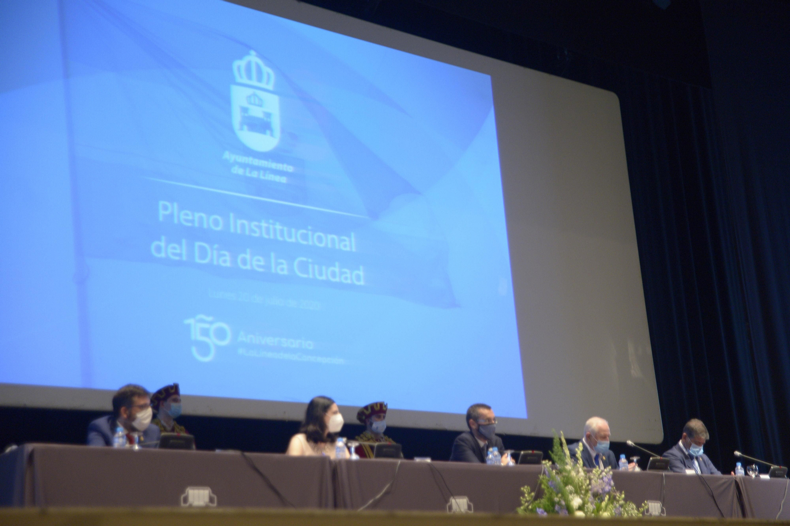 Fotos de los actos de conmemoración del 150 aniversario de La Línea